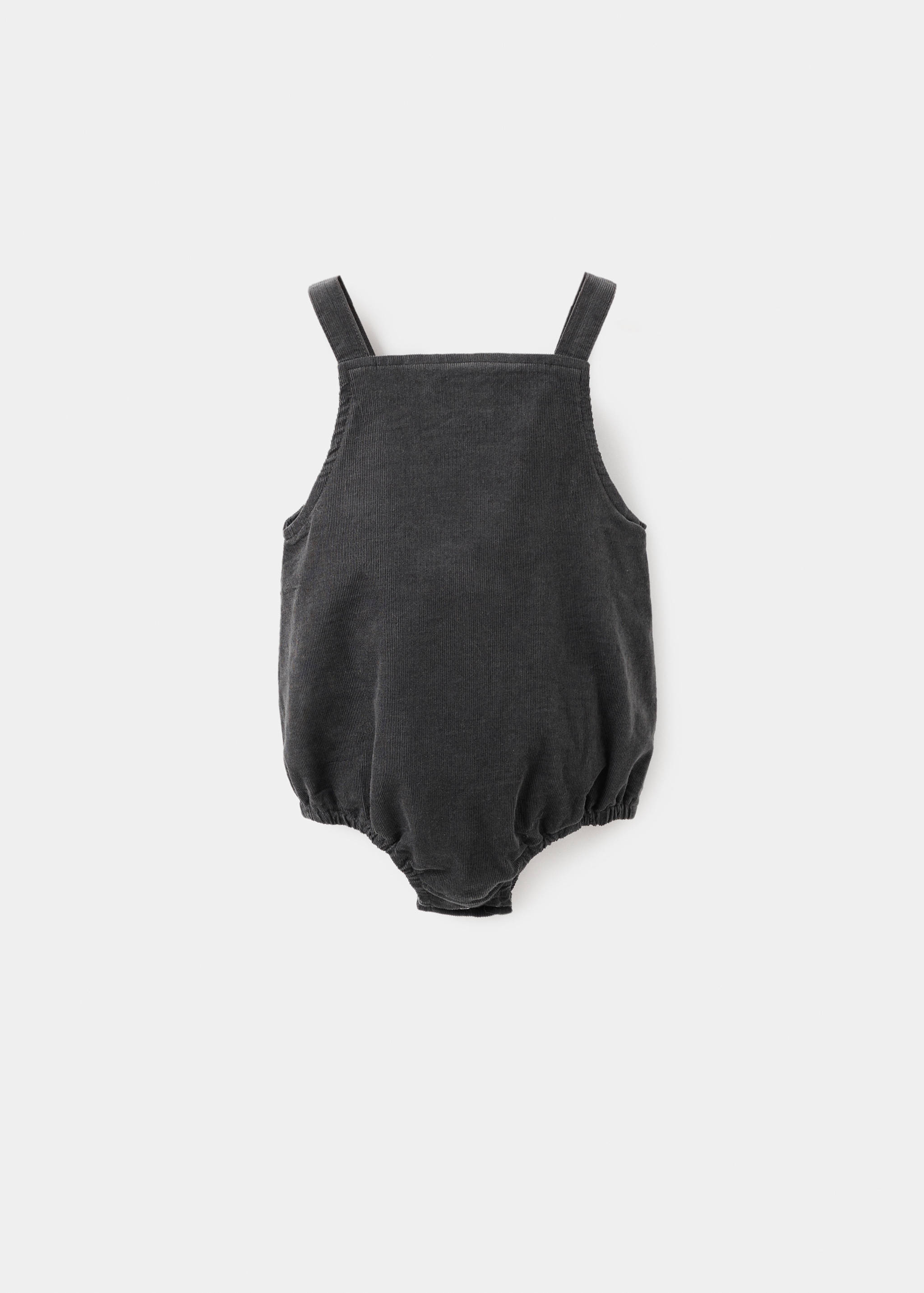 Corduroy romper - Reverse of the article