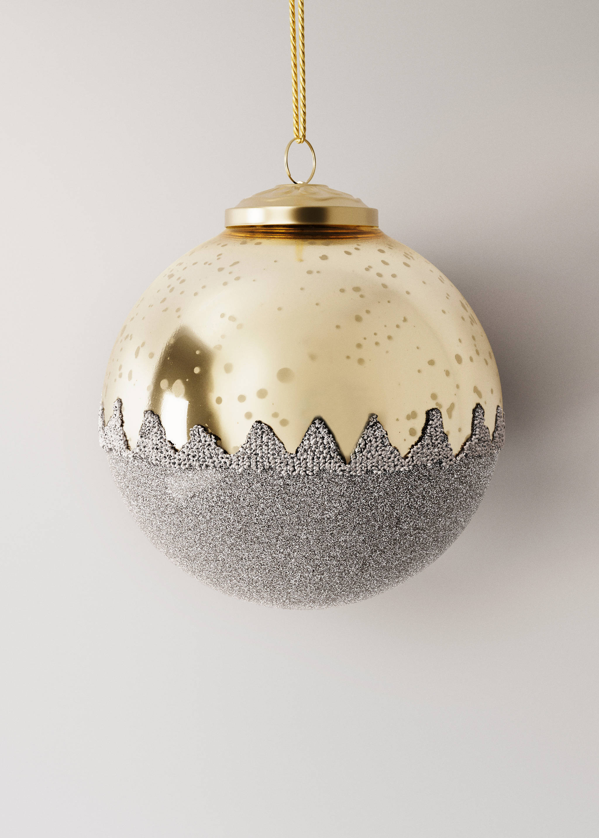 Julgransprydnader med snöflingsdetaljer - Detaljer om artikeln 1