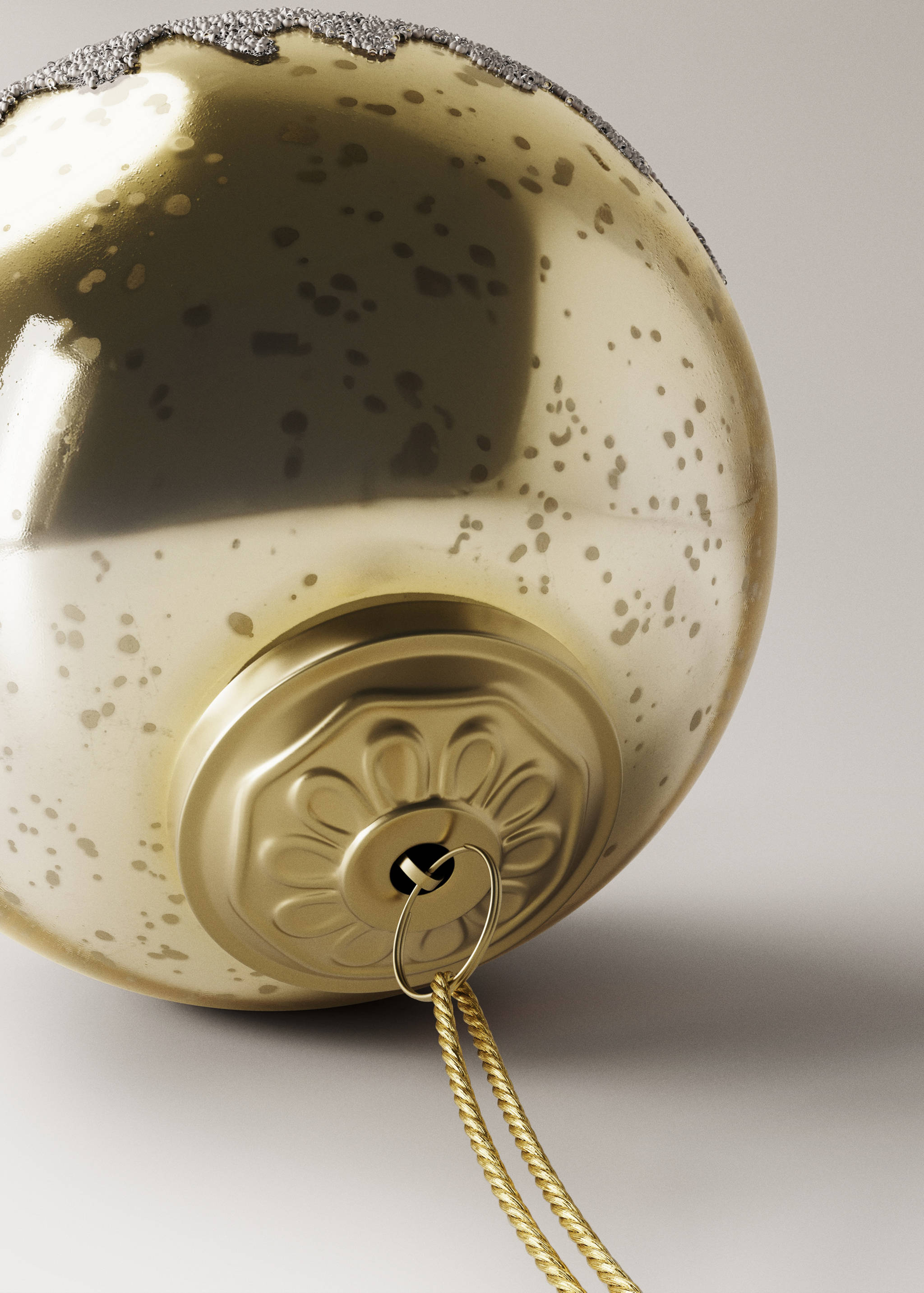 Julgransprydnader med snöflingsdetaljer - Detaljer om artikeln 2