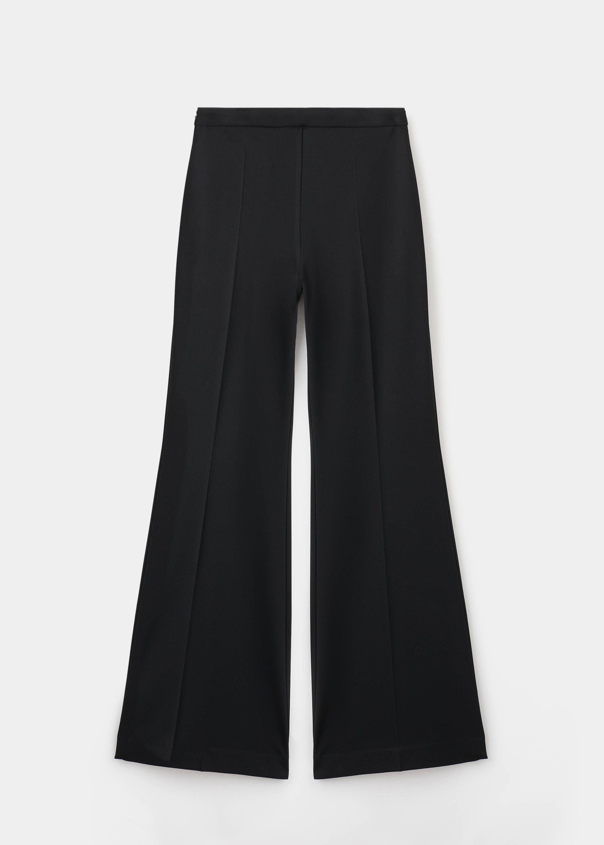 High-waisted flared trousers - Article without model