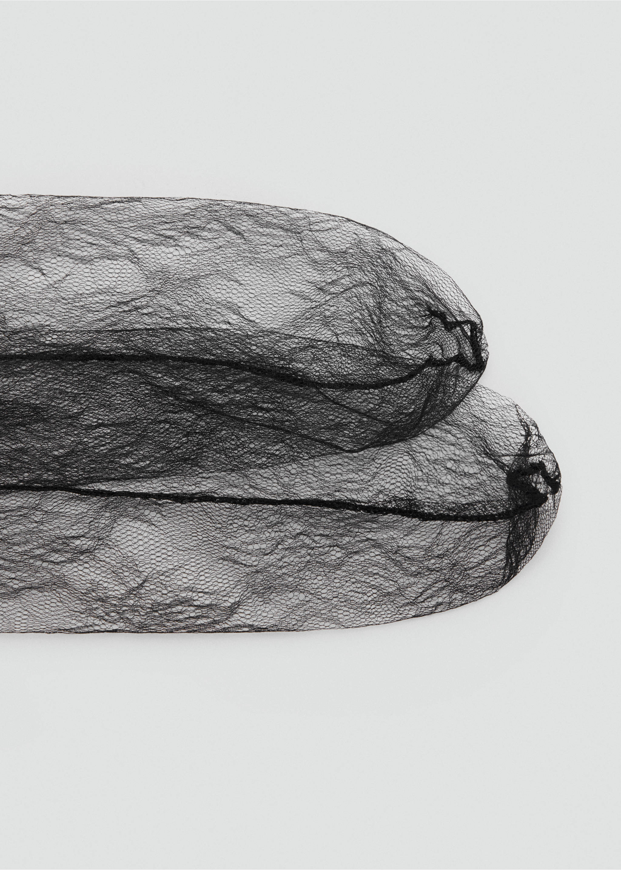 Chaussettes dentelle - Détail de l'article 1, Noir. Ref: 17038640-00.