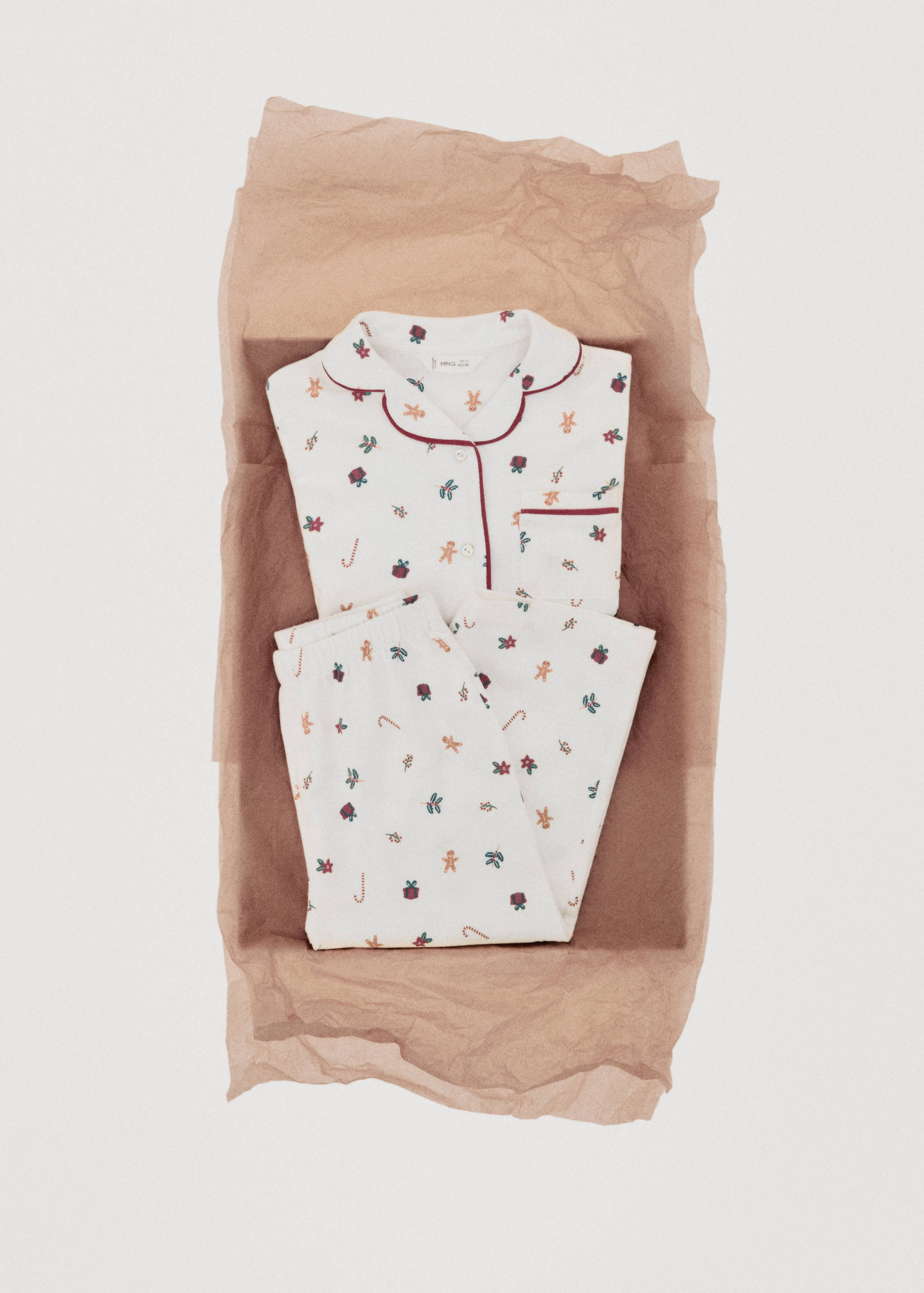 Printed long pyjamas - Details of the article 7