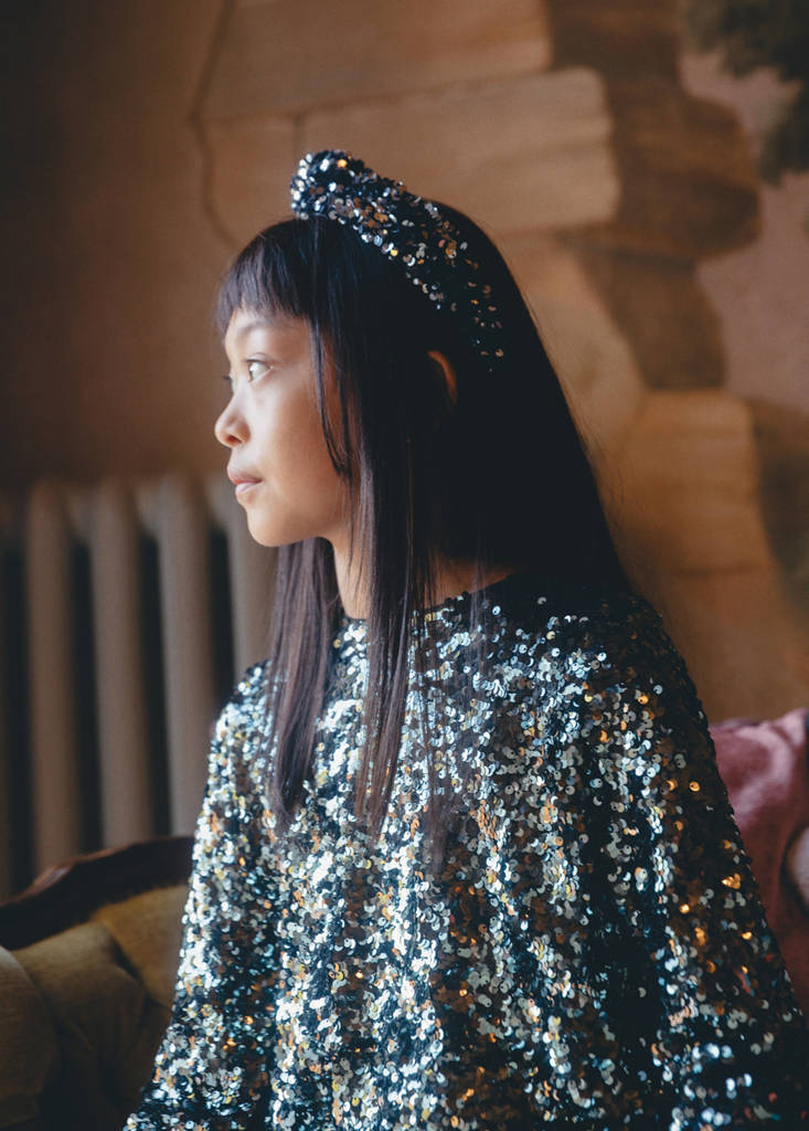Sequined dress — Black