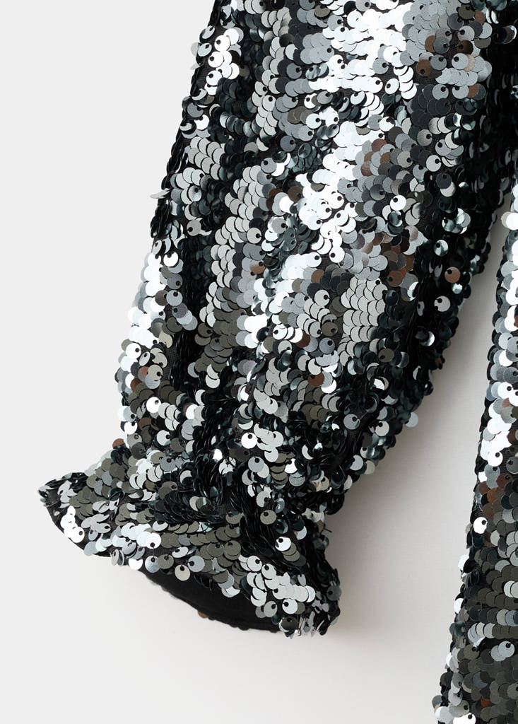 Sequined dress — Black
