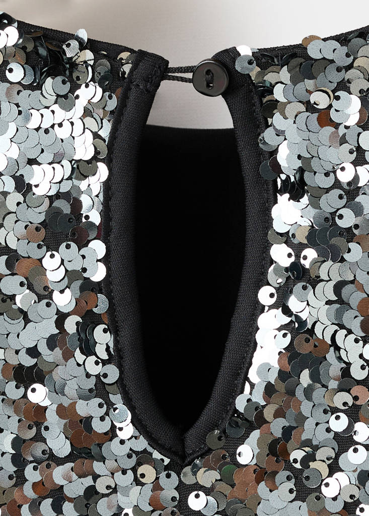 Sequined dress — Black