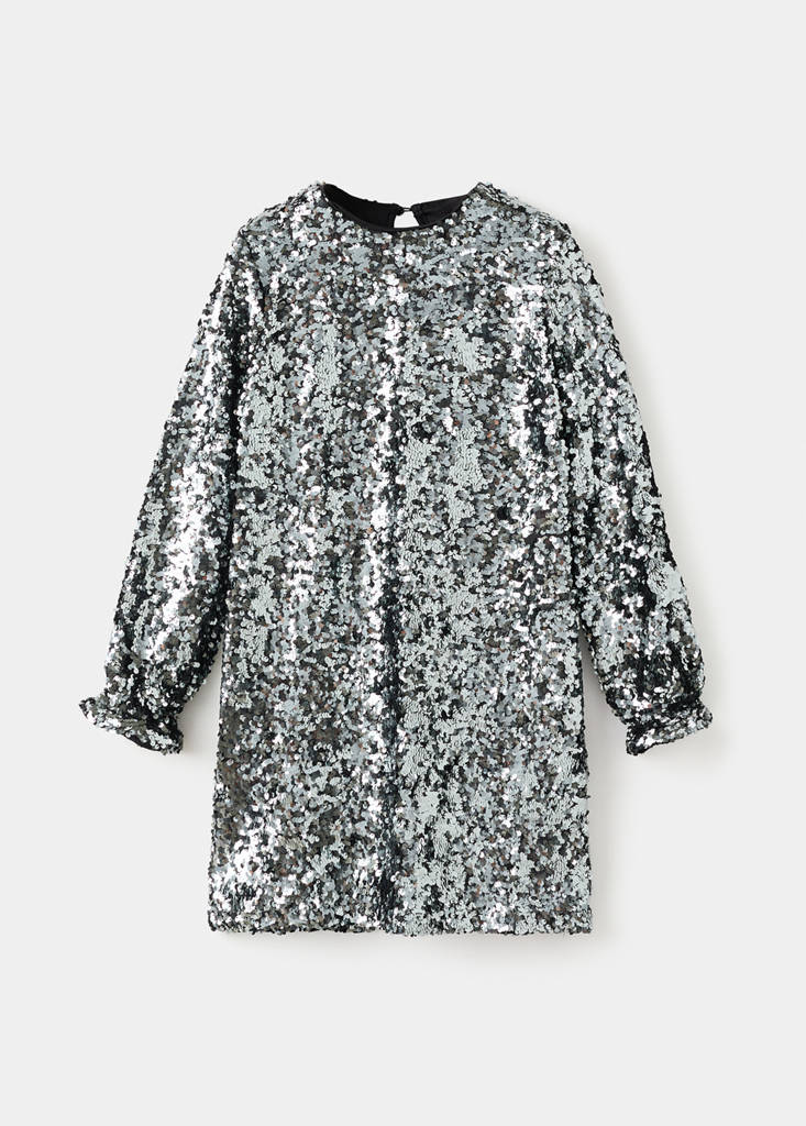 Sequined dress — Black