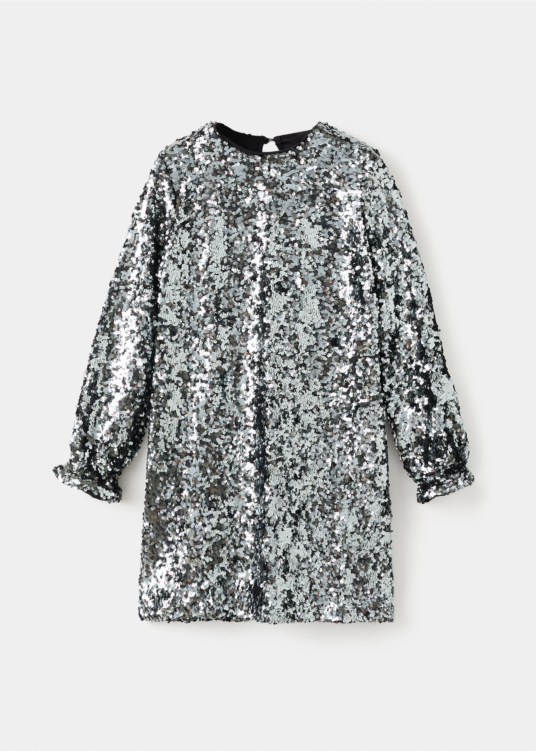 Robe à sequins - Article sans modèle, Noir. Ref: 17039098-00.