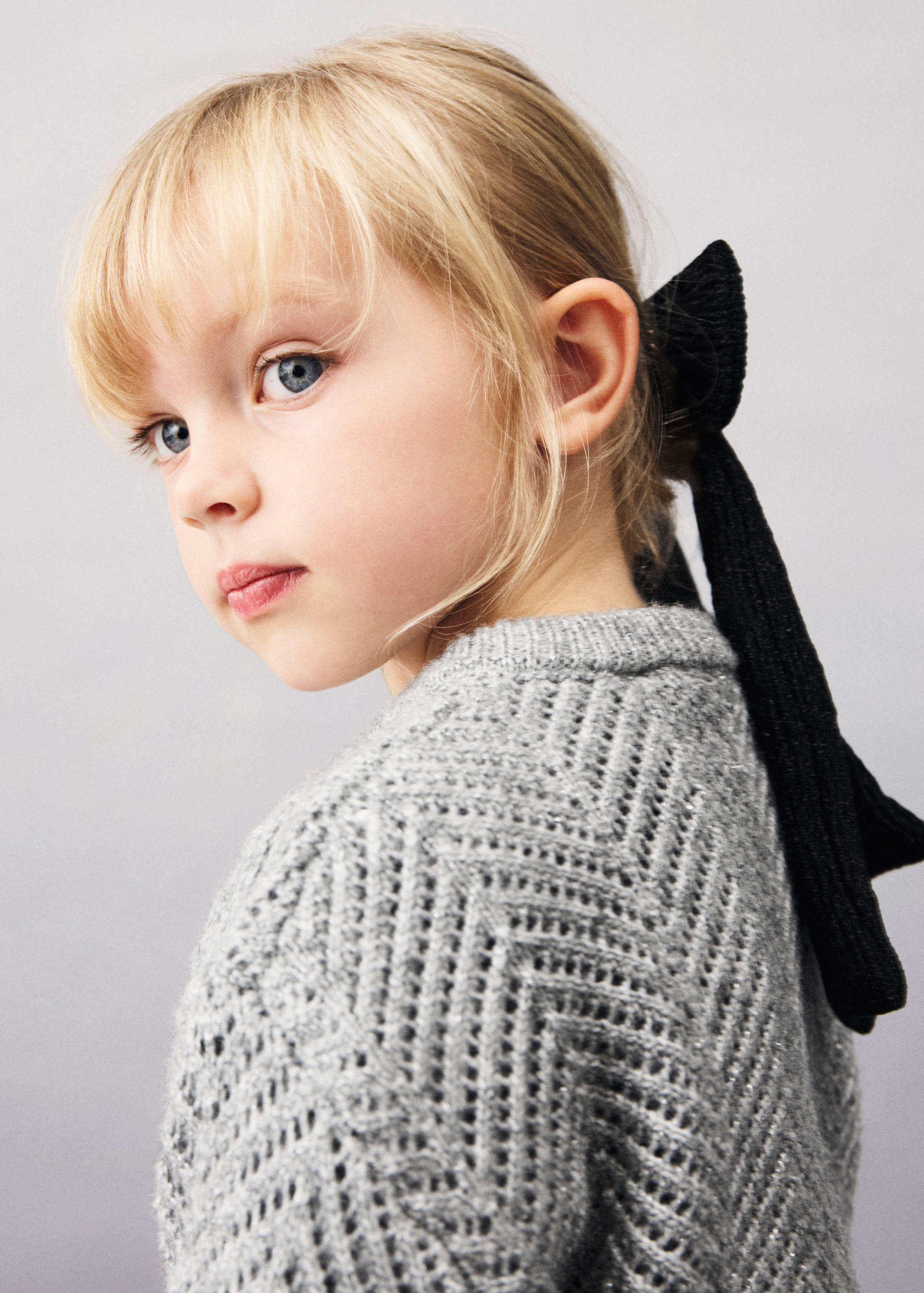 Cardigan im Fischgräten-Design - Detail des Artikels 1