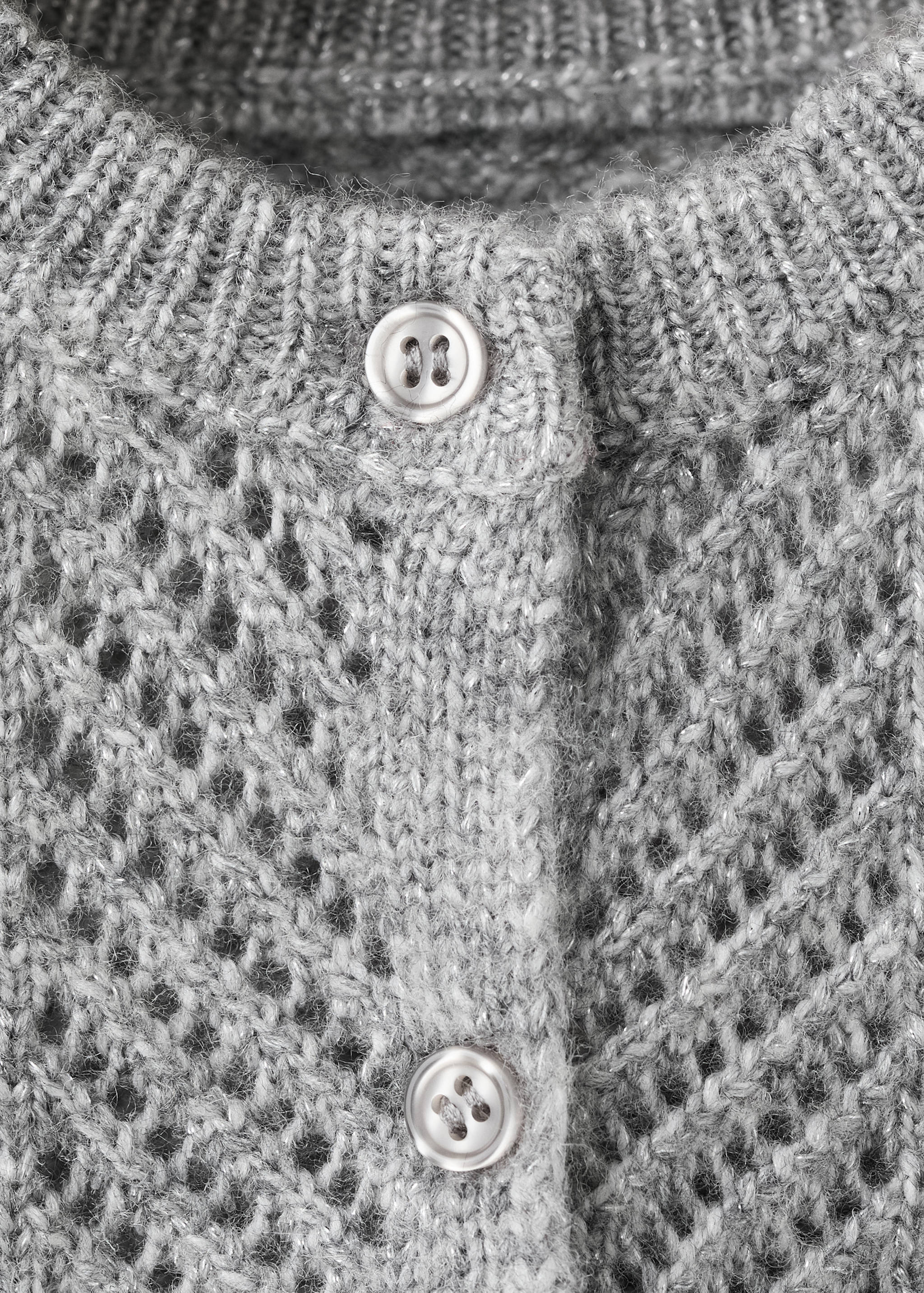Cardigan im Fischgräten-Design - Detail des Artikels 8