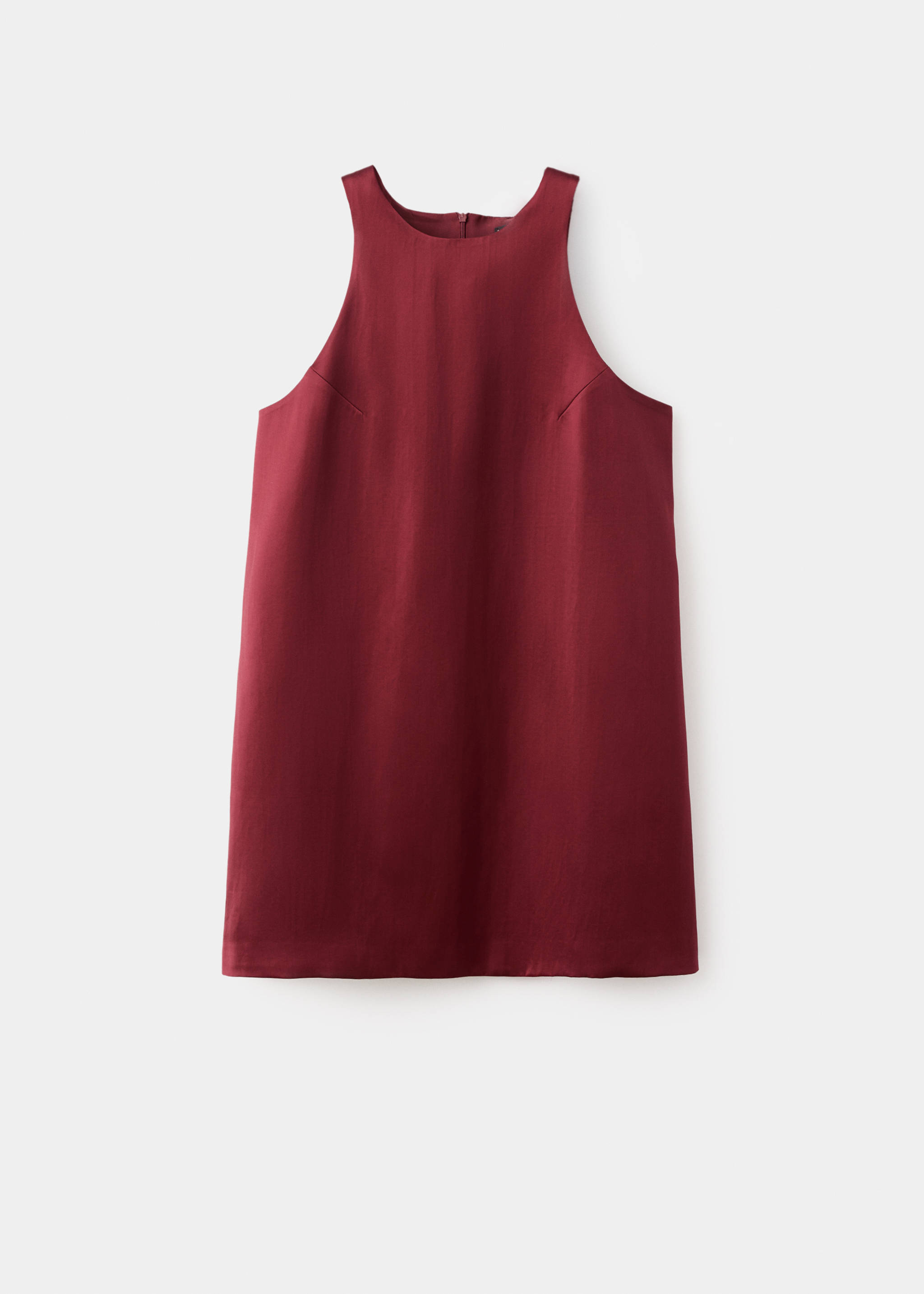 Satin tie dress - Article without model