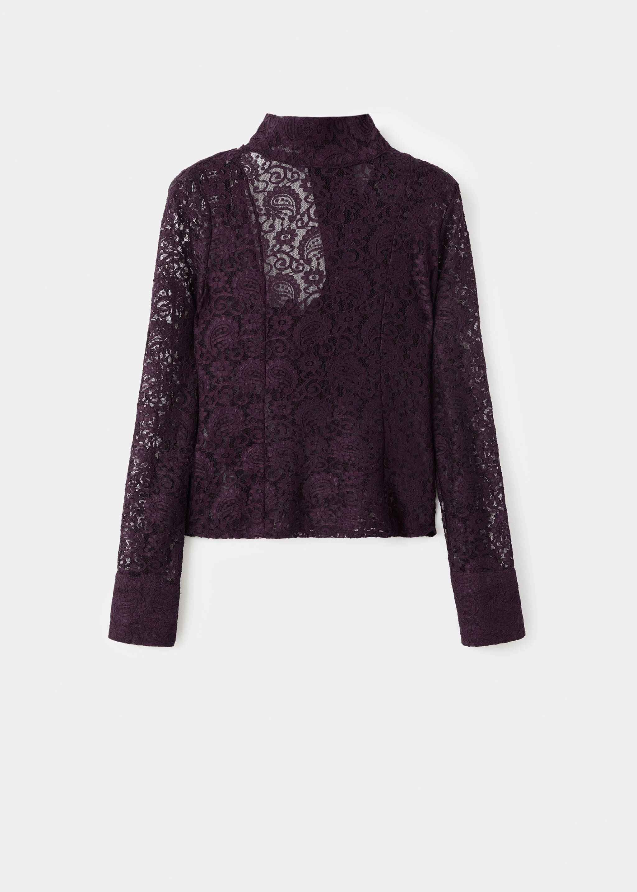 Lace shirt with scarf - Article without model