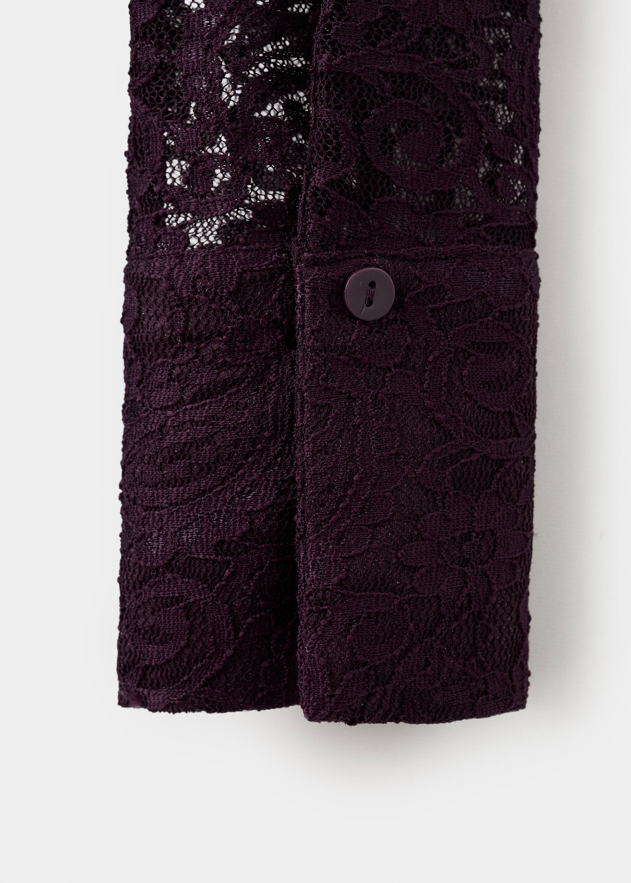 Lace shirt with scarf - Details of the article 0