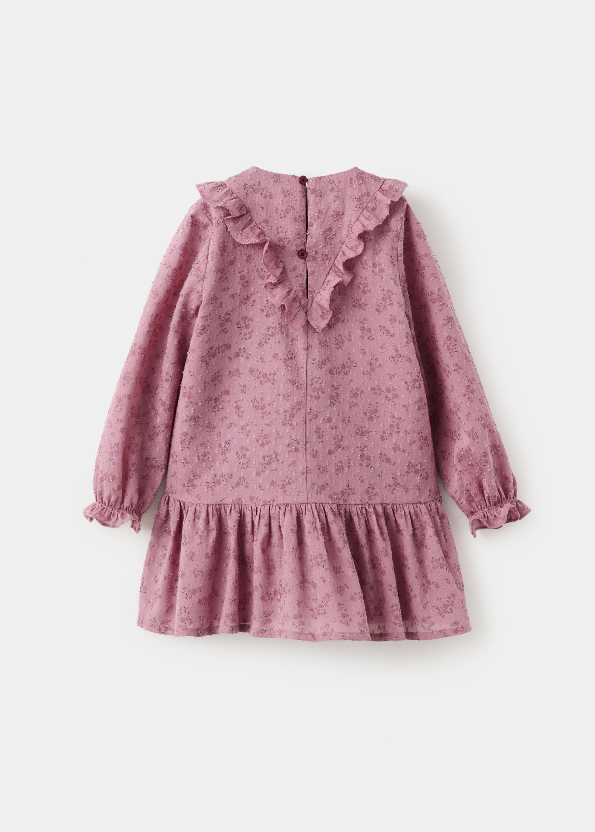 Floral print dress - Reverse of the article