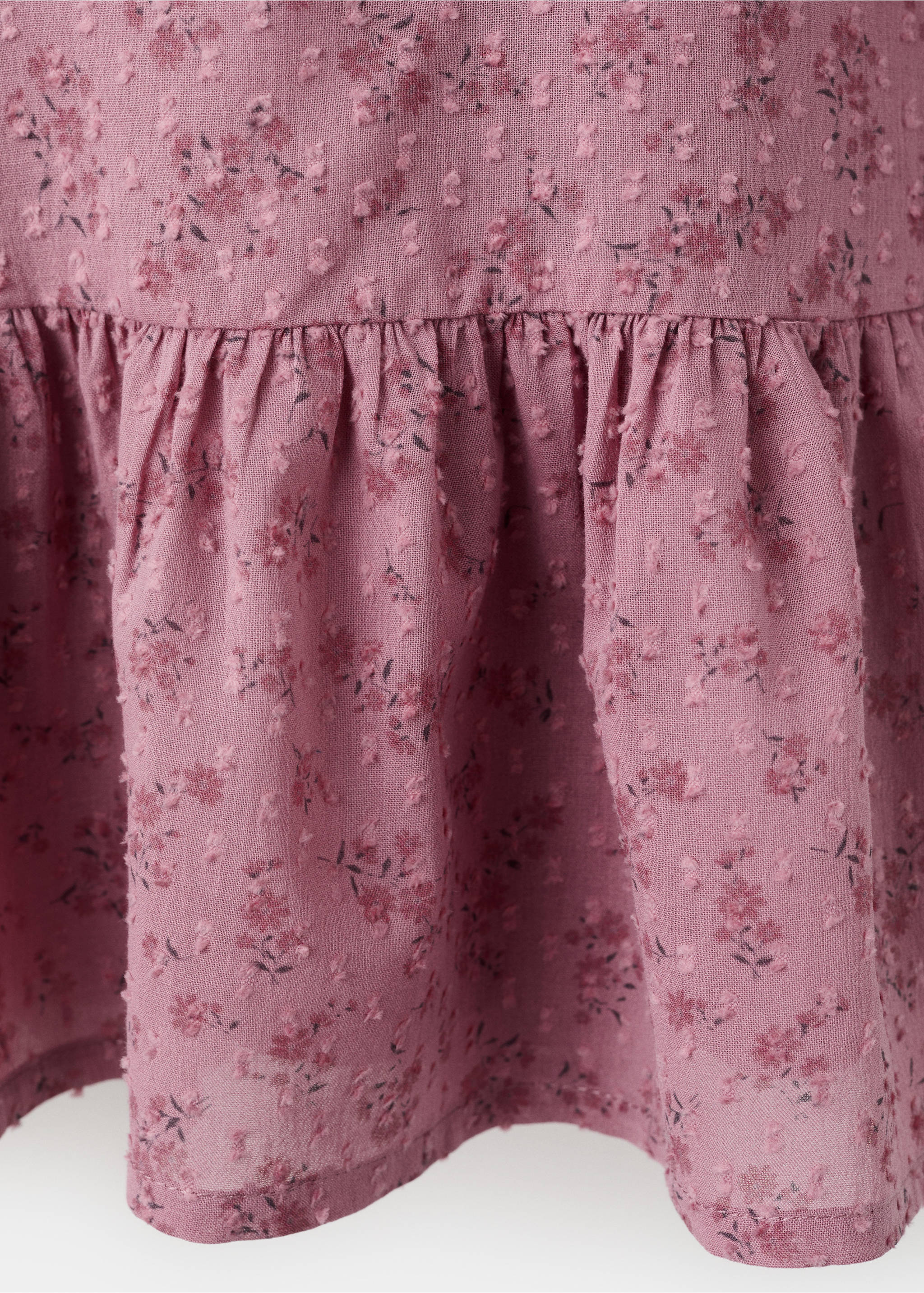 Vestido estampado floral - Detalle del artículo 8, Granate. Ref: 17039118-00.