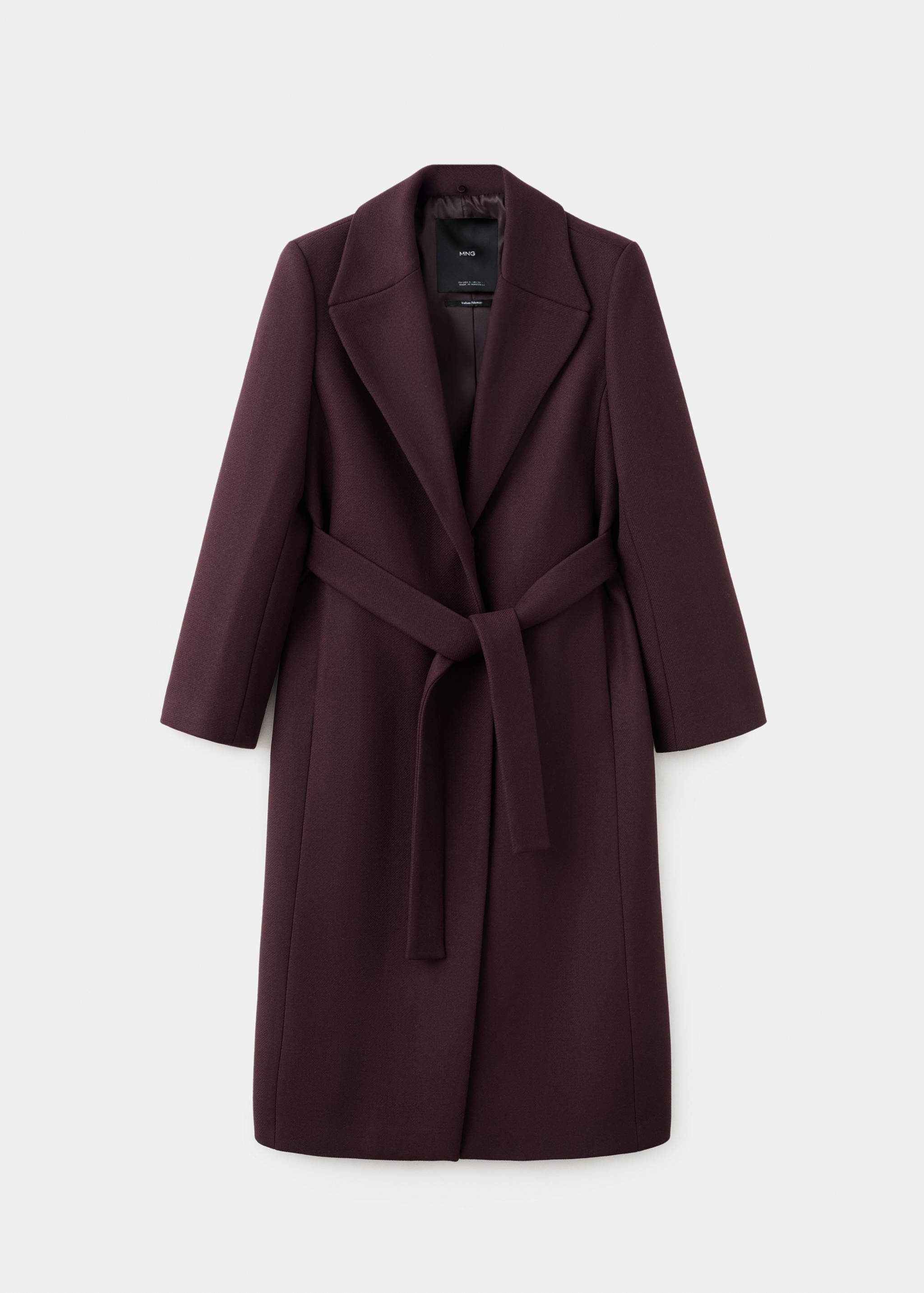 Manteco wool coat with fur collar - Details of the article 0