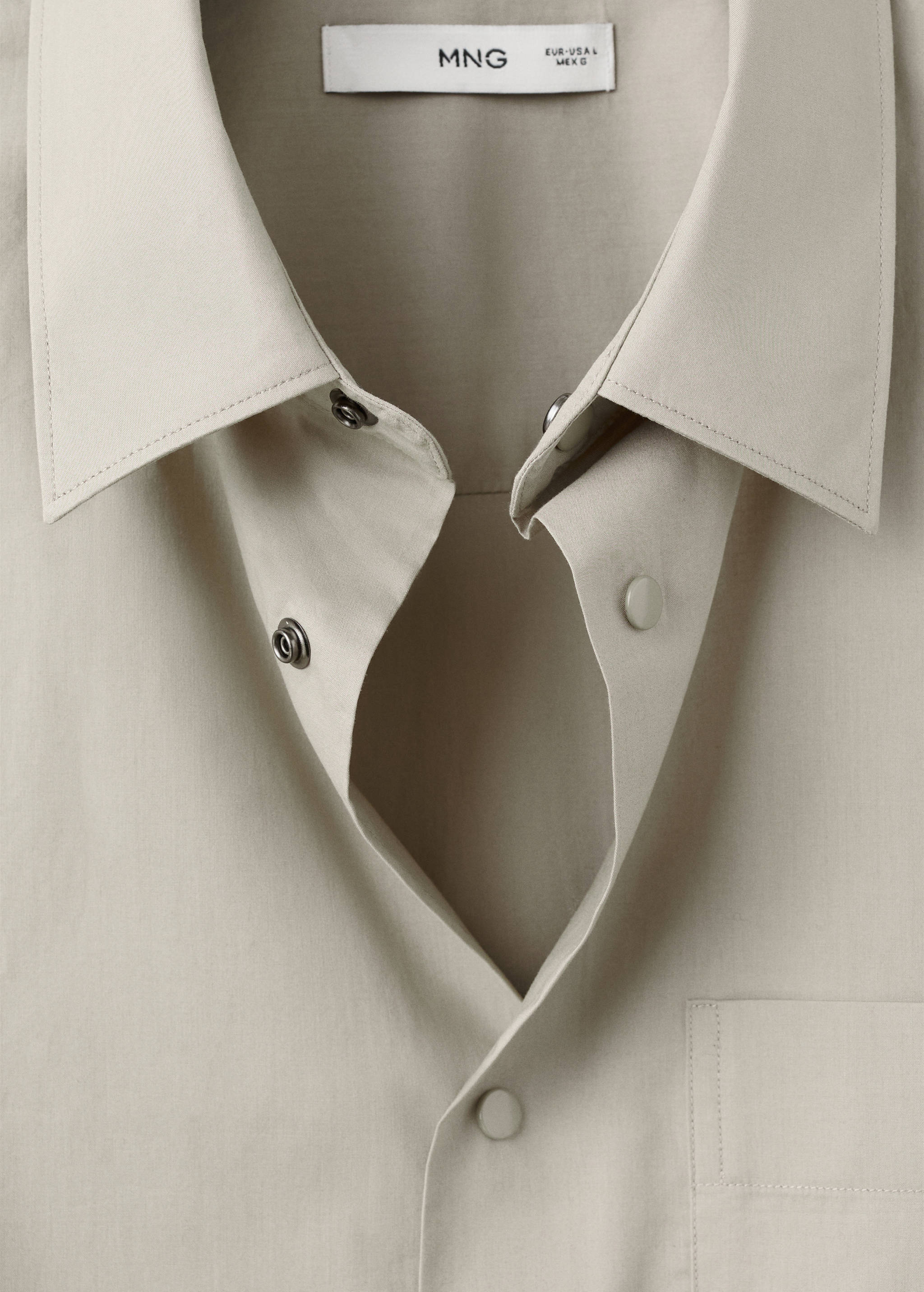 100% cotton relaxed-fit shirt - Details of the article 8