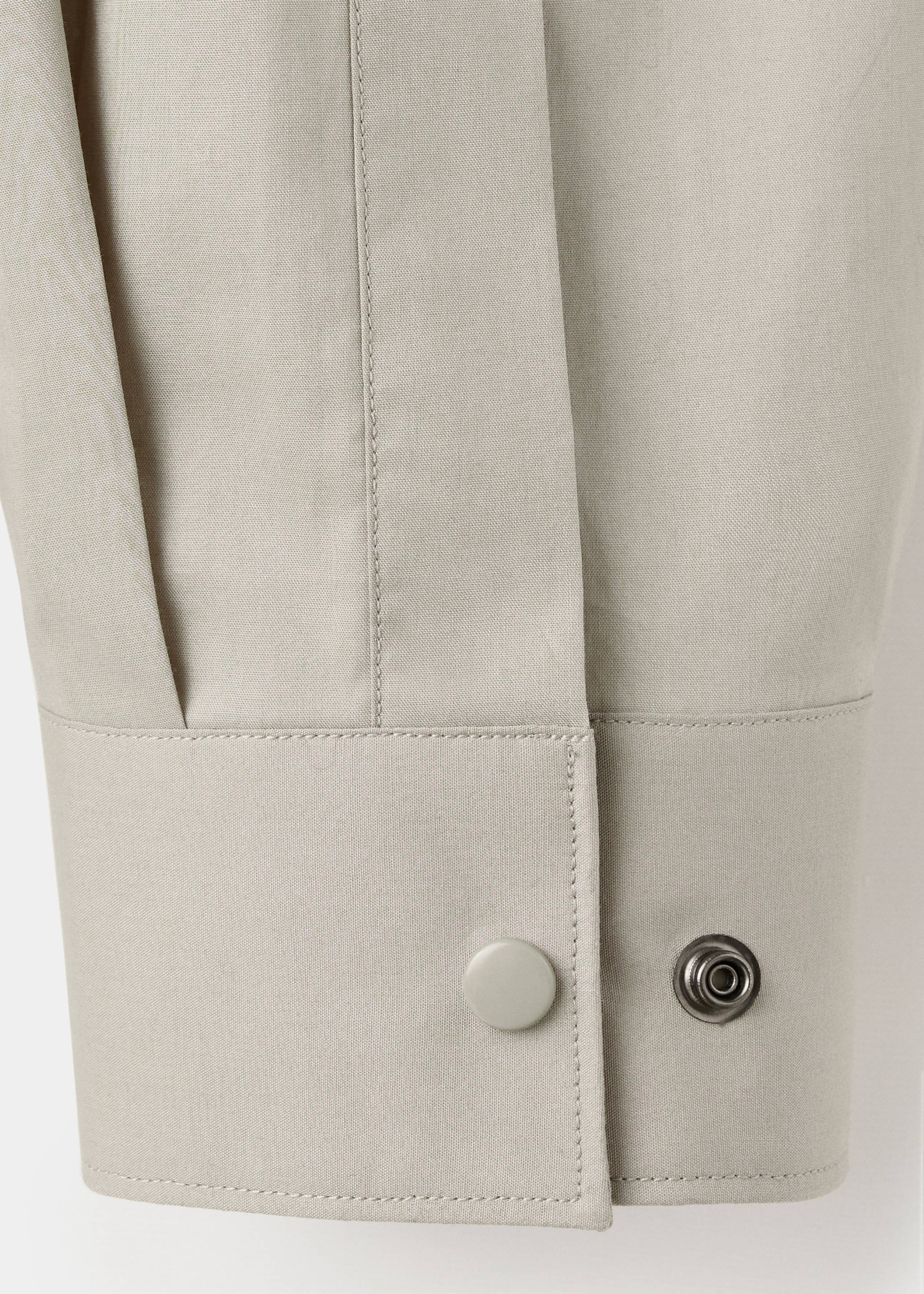 100% cotton relaxed-fit shirt - Details of the article 0
