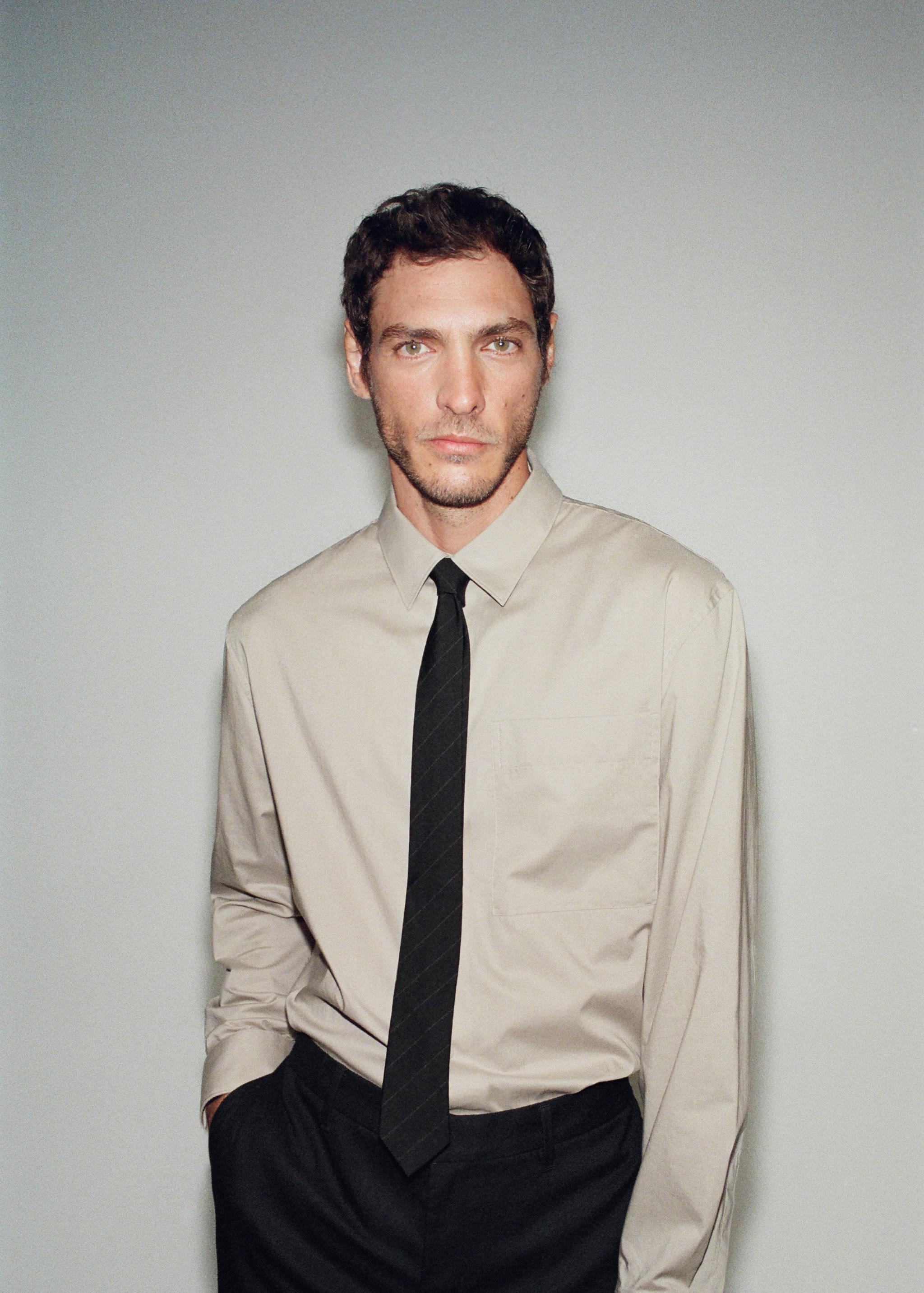 100% cotton relaxed-fit shirt - Details of the article 3