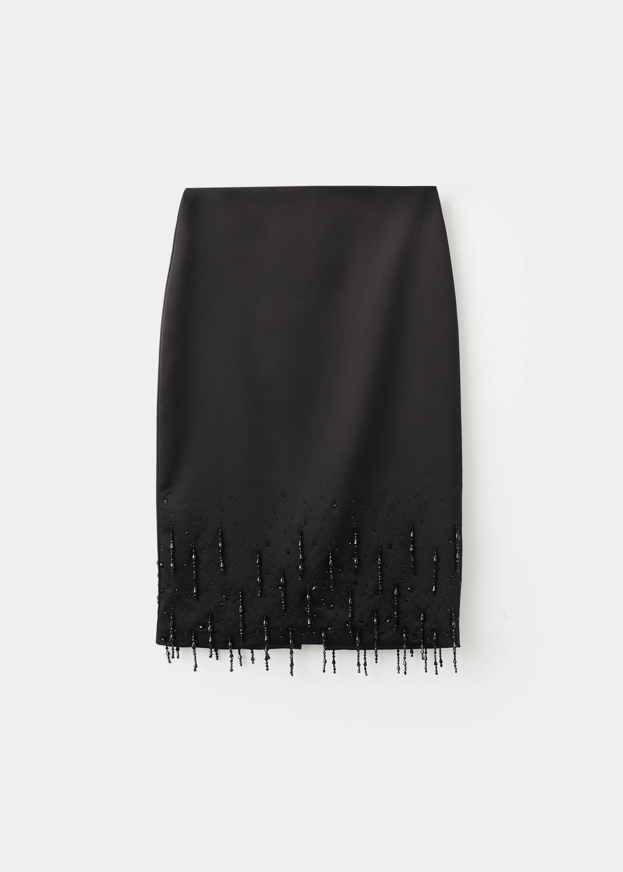 Falda midi bajo cristales - Artículo sin modelo