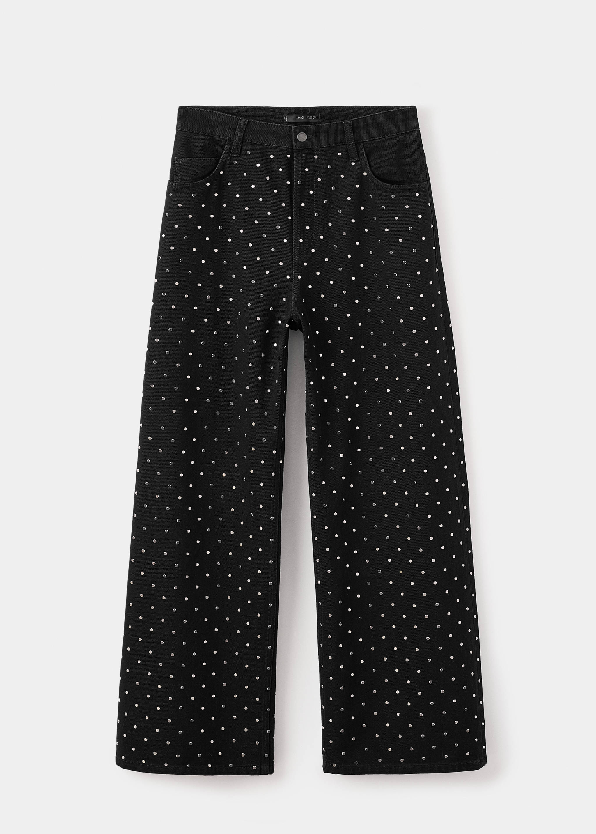 Jeans wide leg strass - Artículo sin modelo