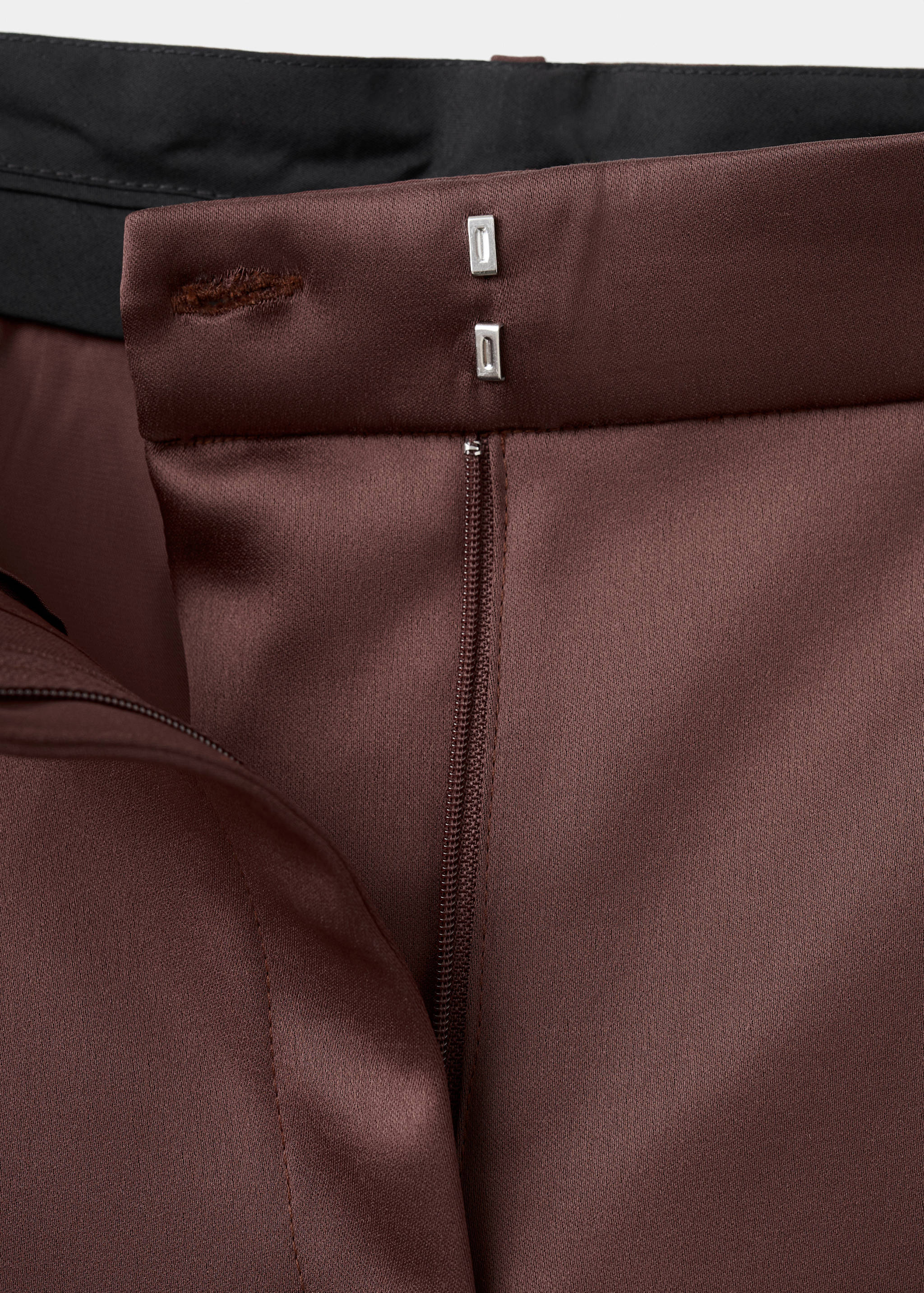 Satin suit trousers - Details of the article 8