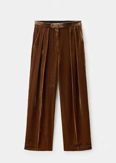 Velvet suit trousers — Caramel 6