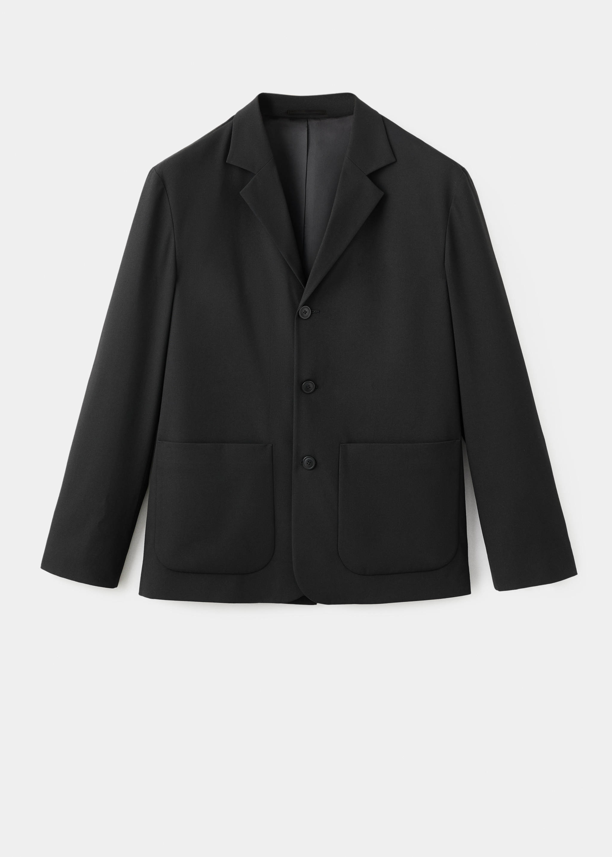 Blazer de fato reto - Artigo sem modelo