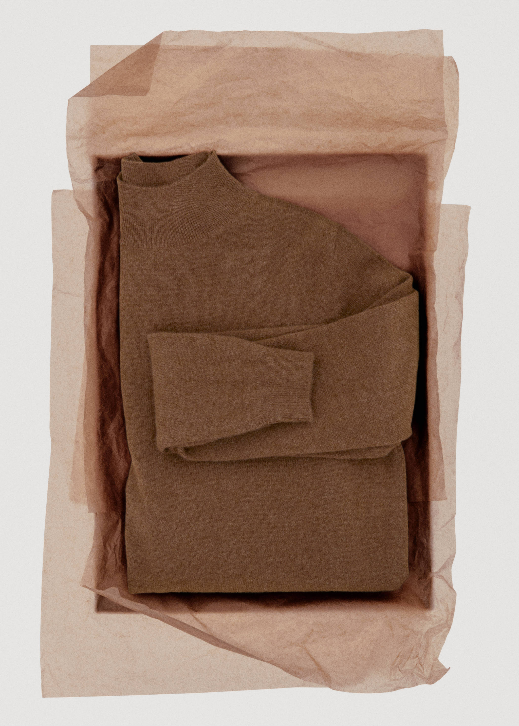 Pull-over 100 % cachemire col montant - Détail de l'article 7, Tabac. Ref: 17039606-00.