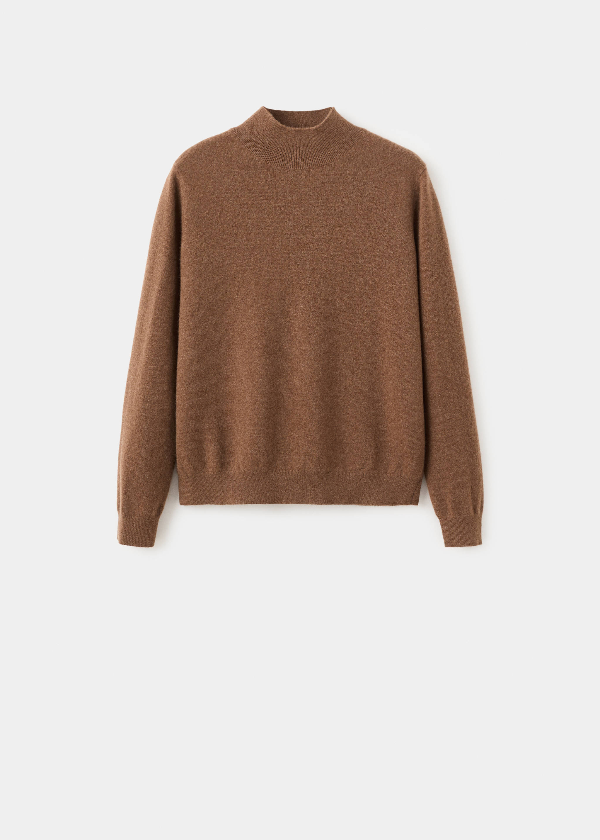 100% cashmere sweater with perkins neck - Article without model