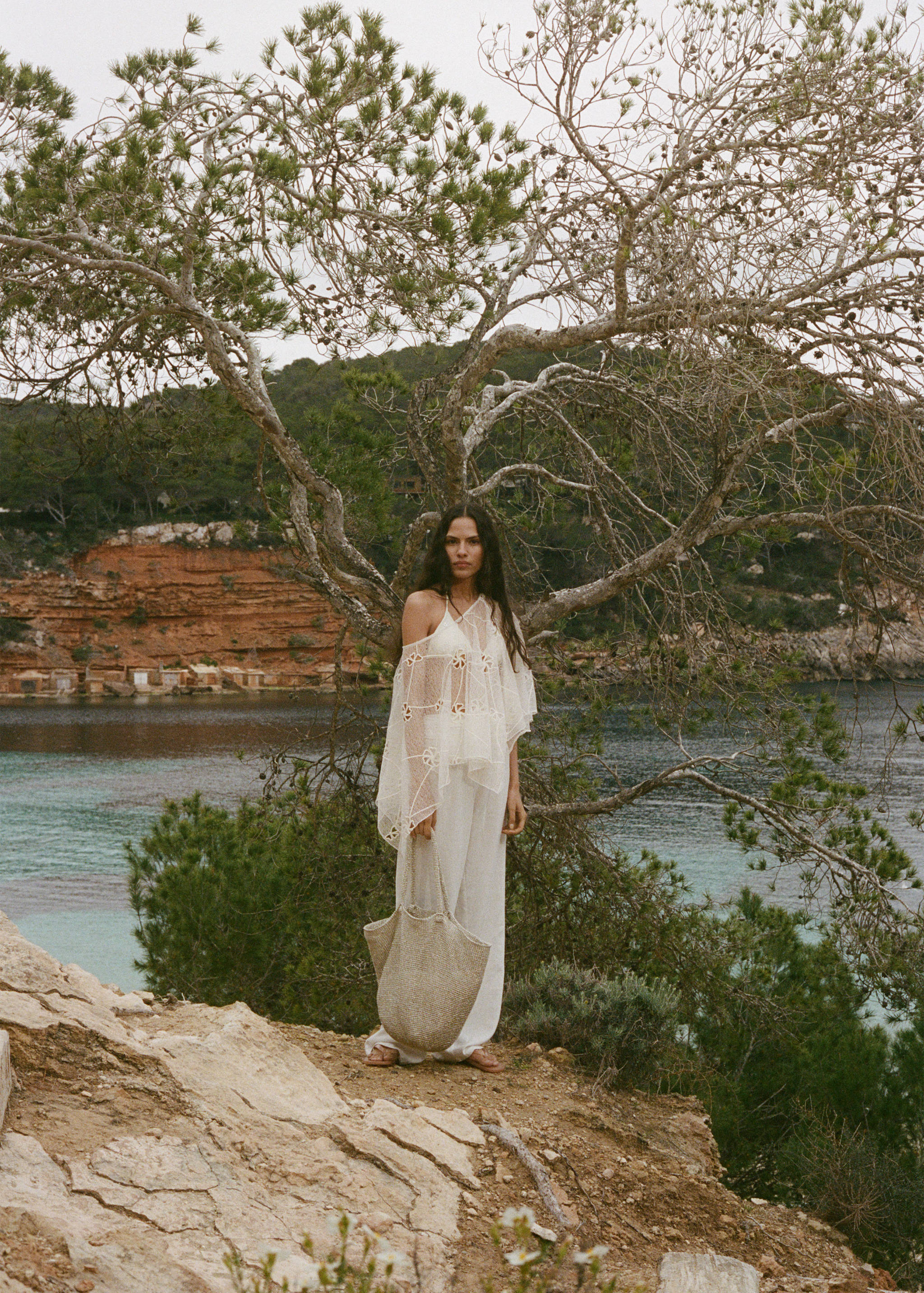 Bolso shopper malla - Plano general