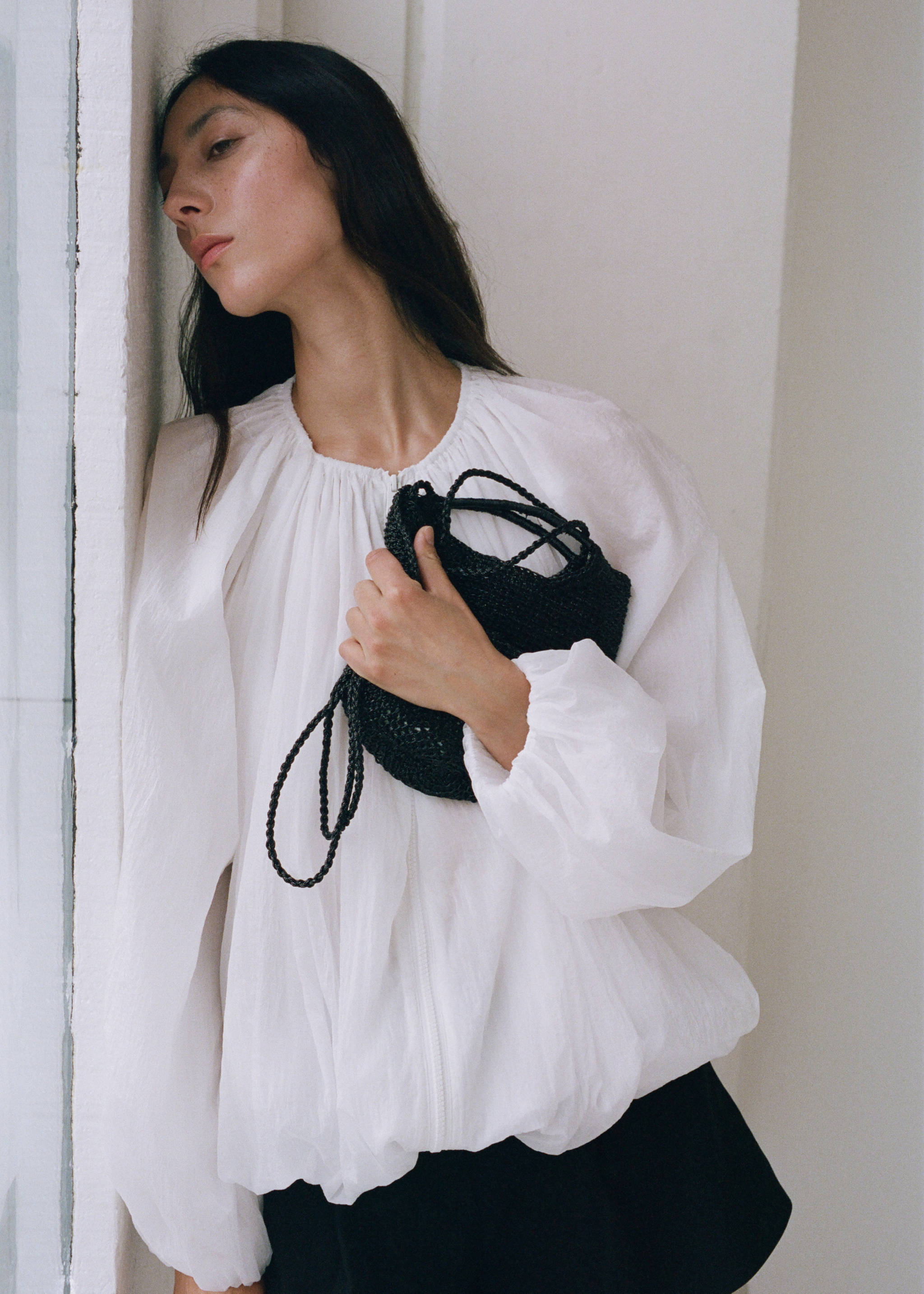 Mini woven crossbody bag - General plane