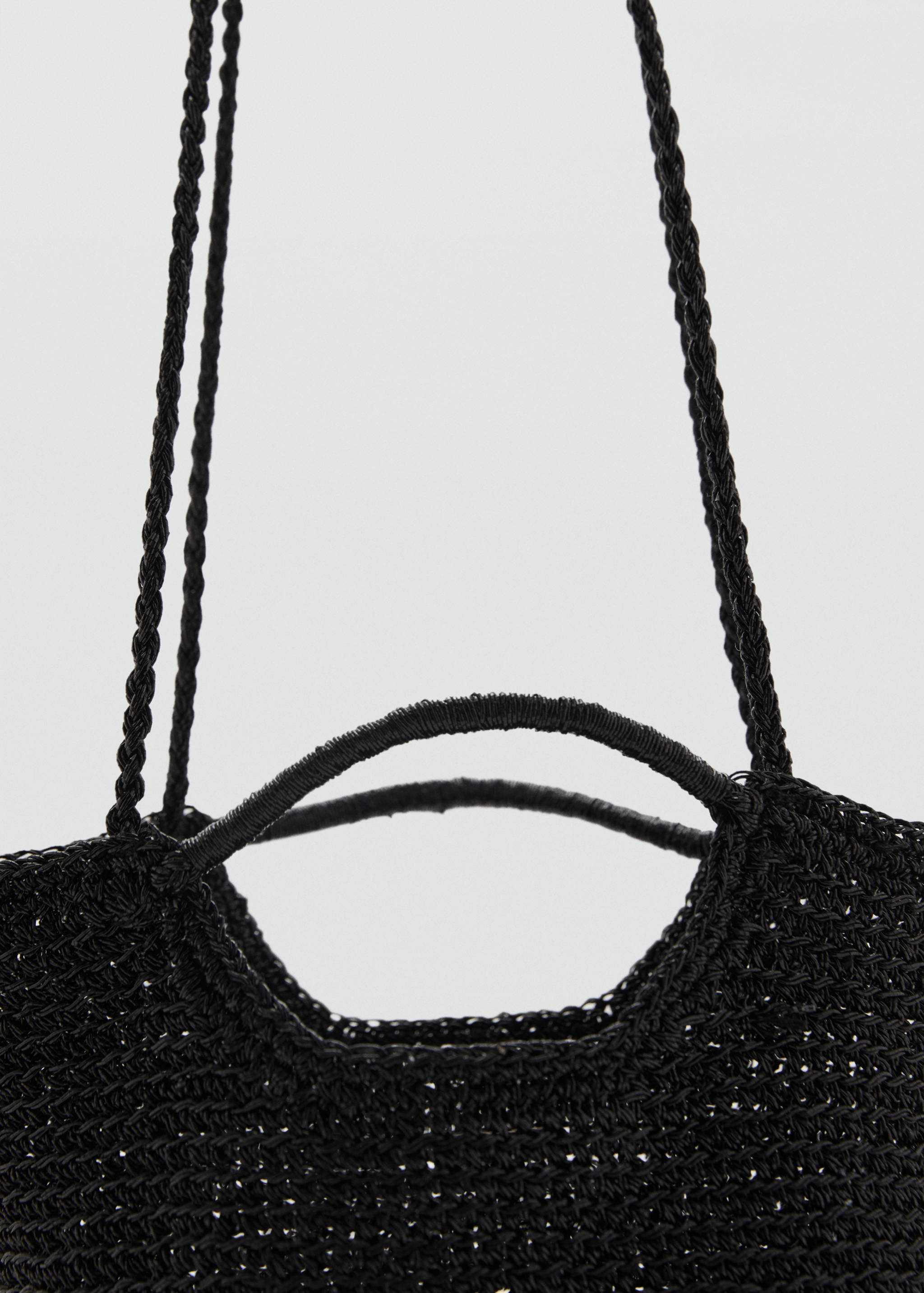 Mini woven crossbody bag - Details of the article 1