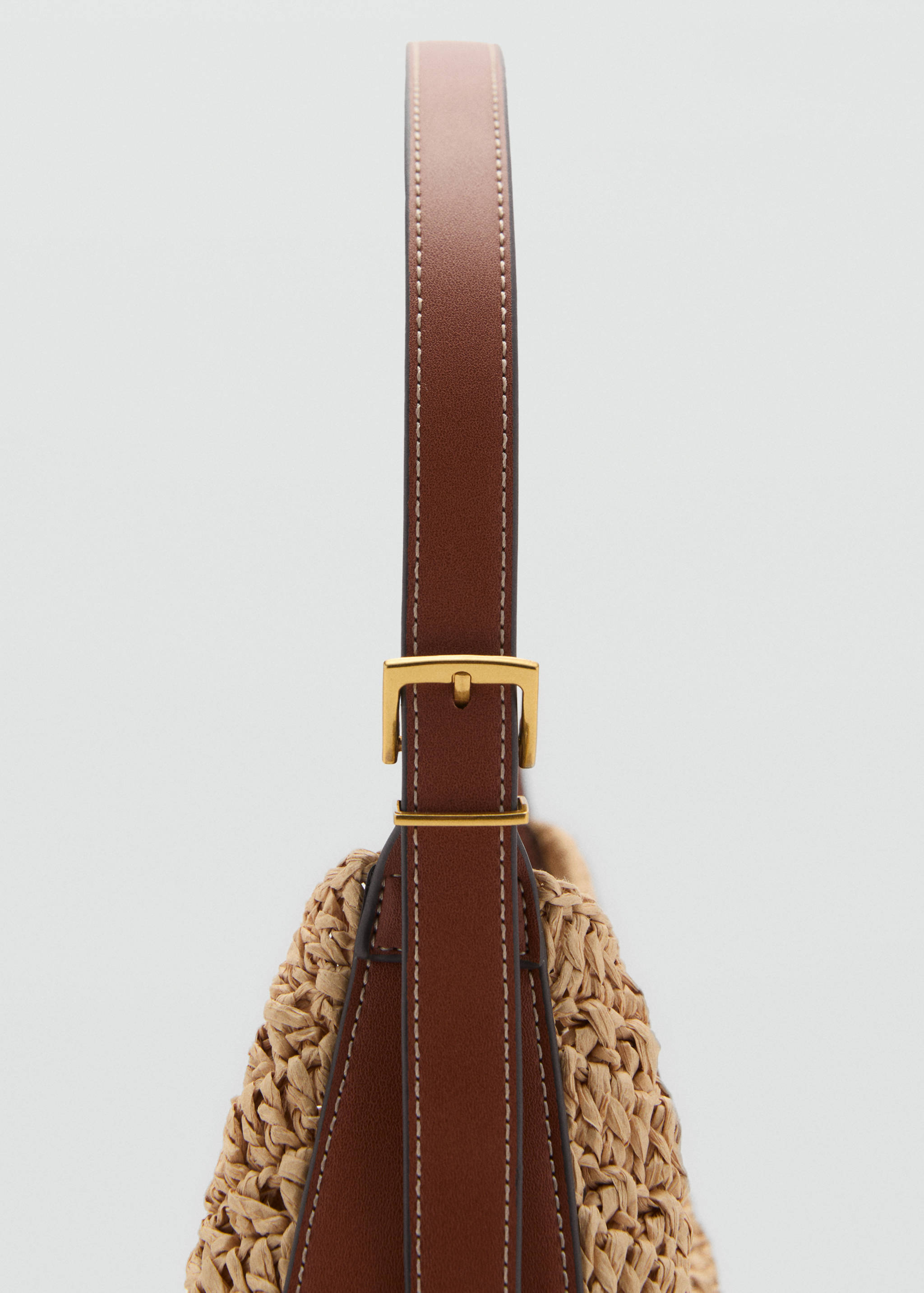 Natural fibre shoulder bag - Details of the article 1