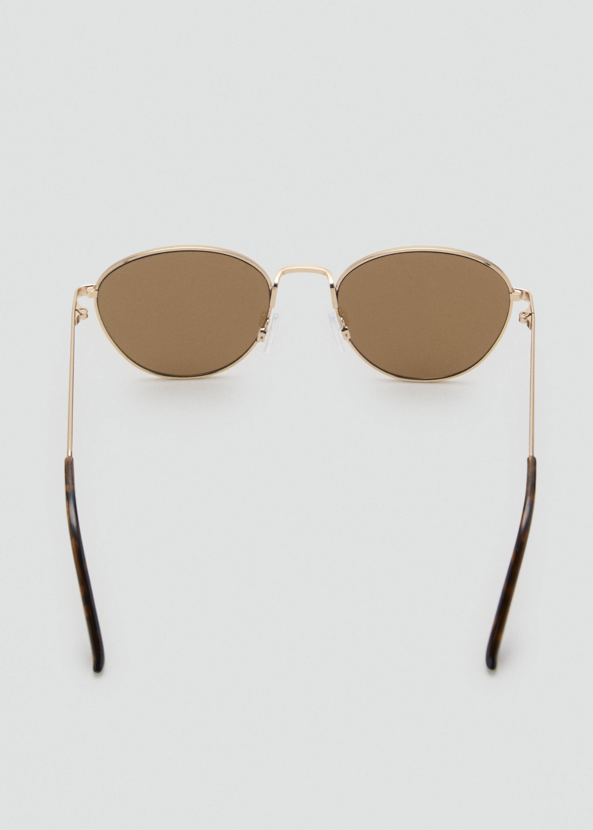 Round metal-frame sunglasses - Details of the article 1