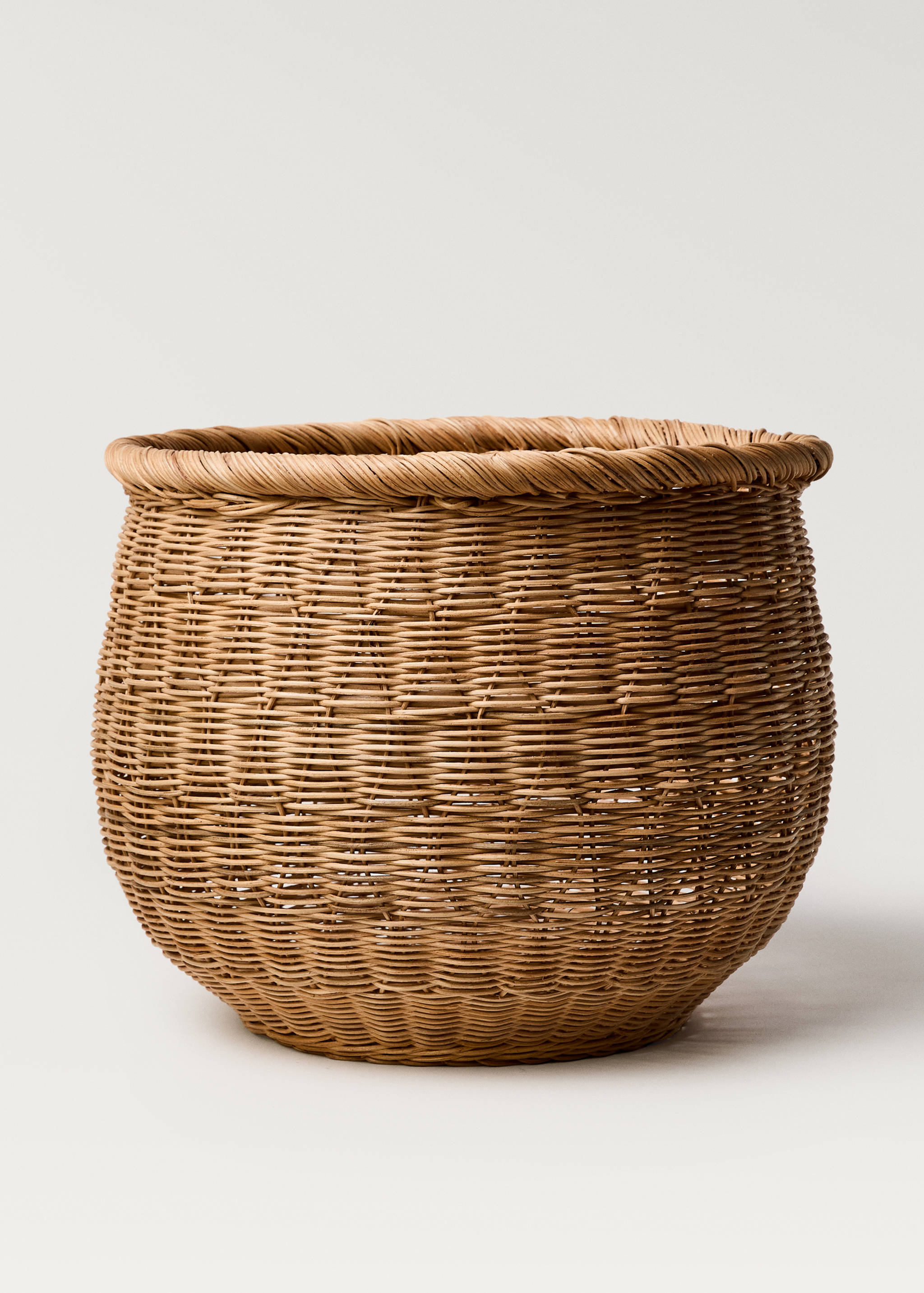 Panier rotin rond - Article sans modèle