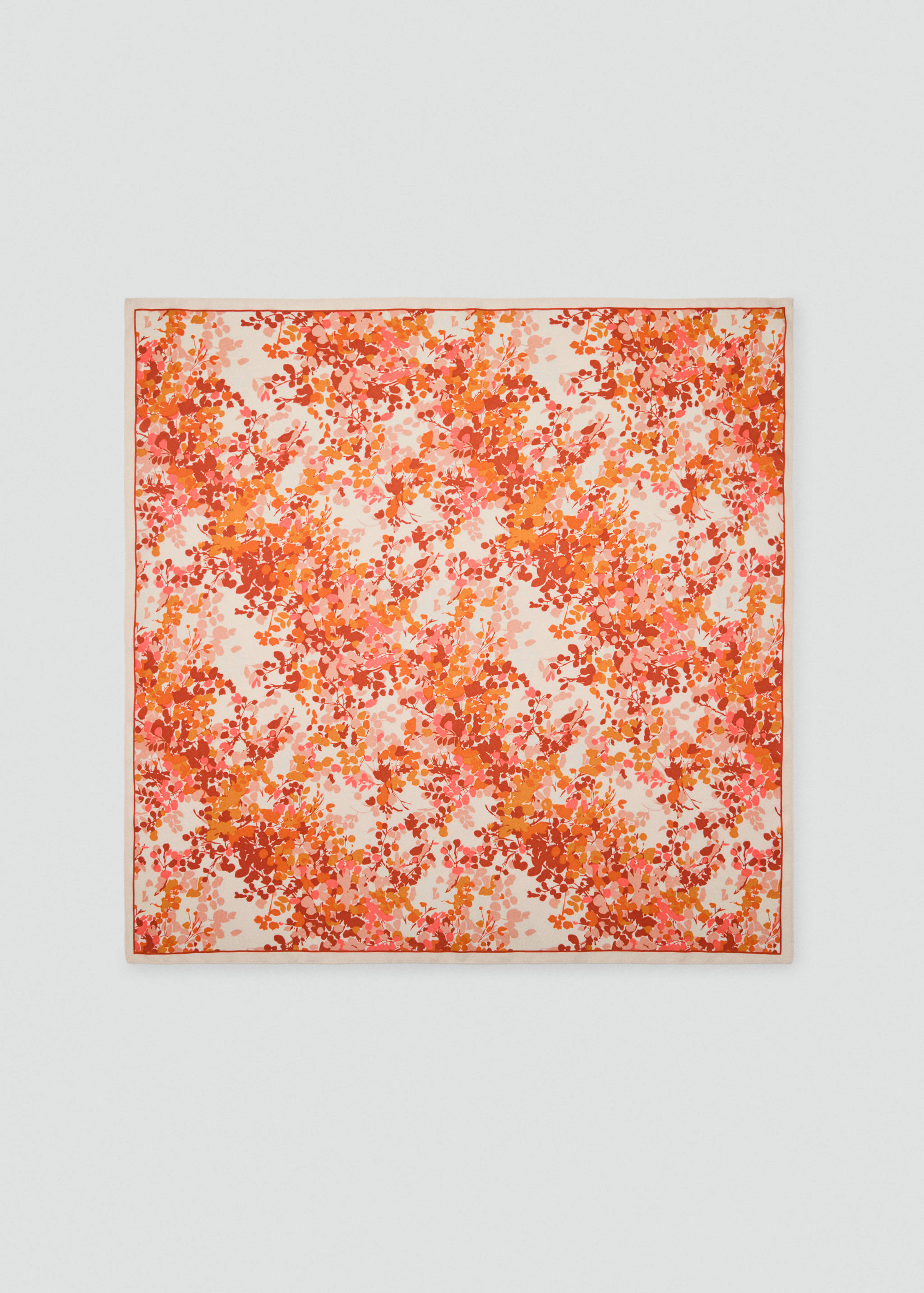 Foulard imprimé mini fleurs - Article sans modèle