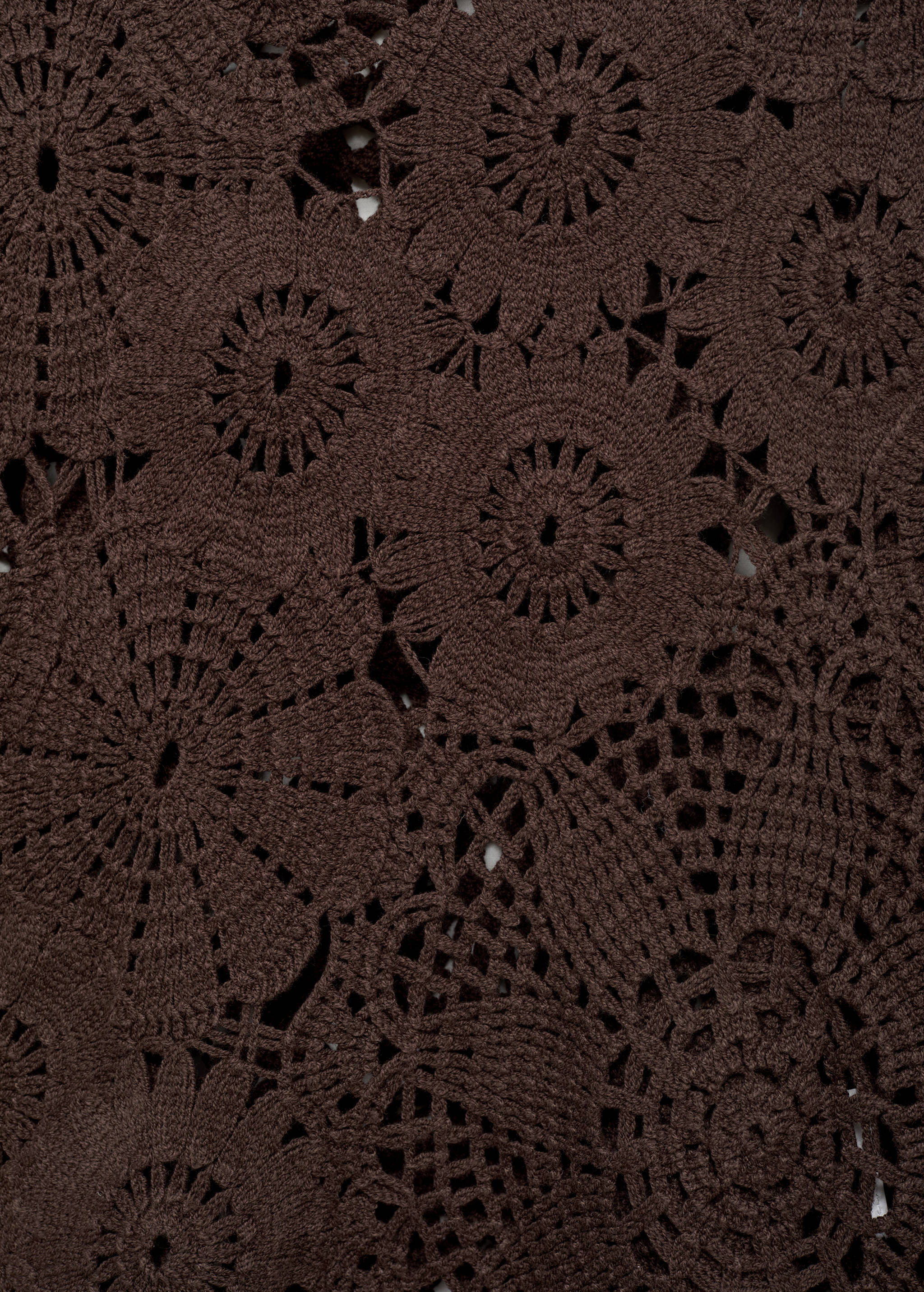 Crochet sweater with flowers - Details of the article 0