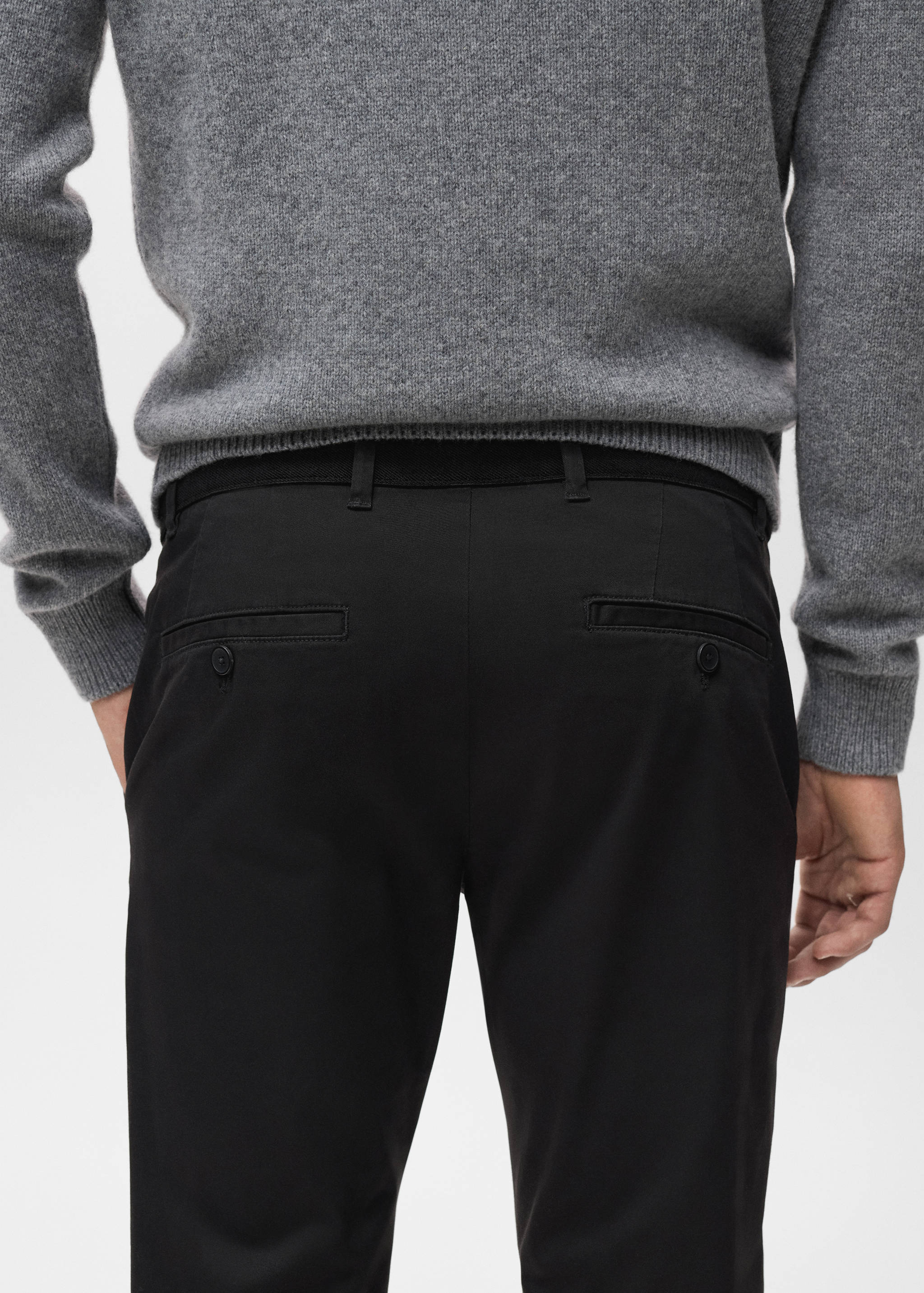 Prato cropped tapered chino pants - Details of the article 6