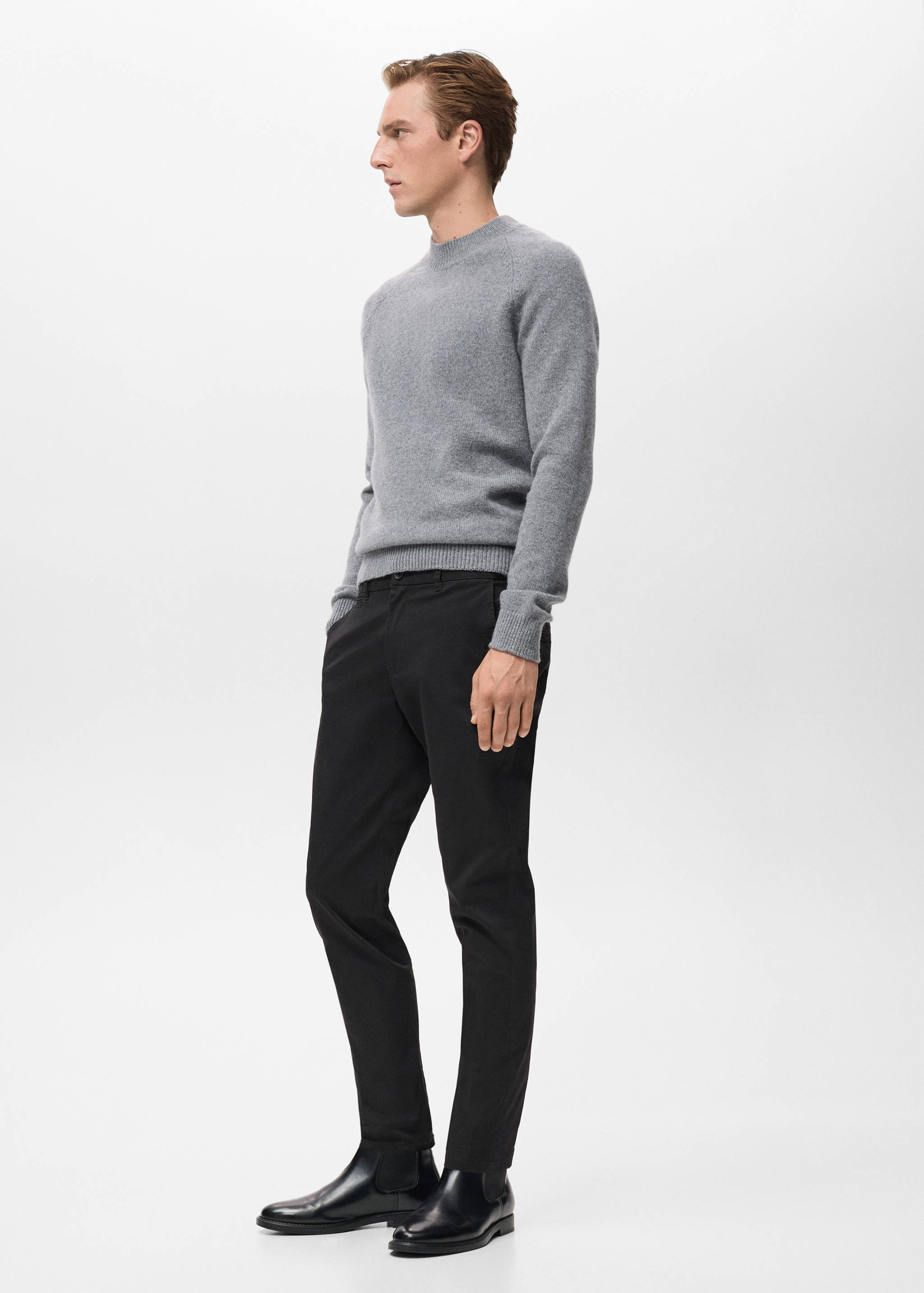 Prato cropped tapered chino pants - Details of the article 2
