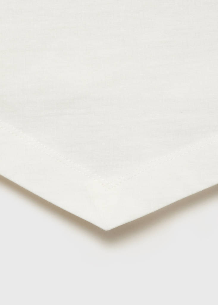 V-neck bandana top — Off White