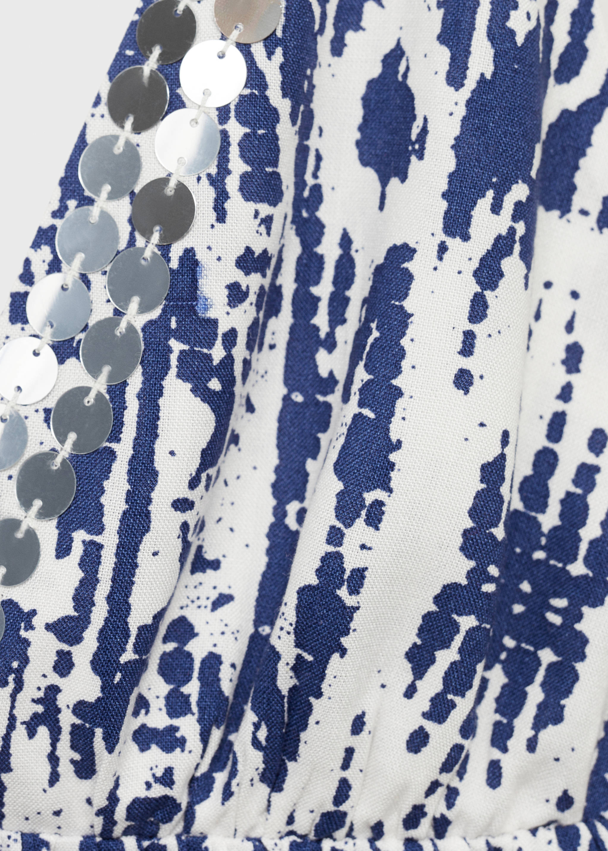 Sequin-print top - Details of the article 8