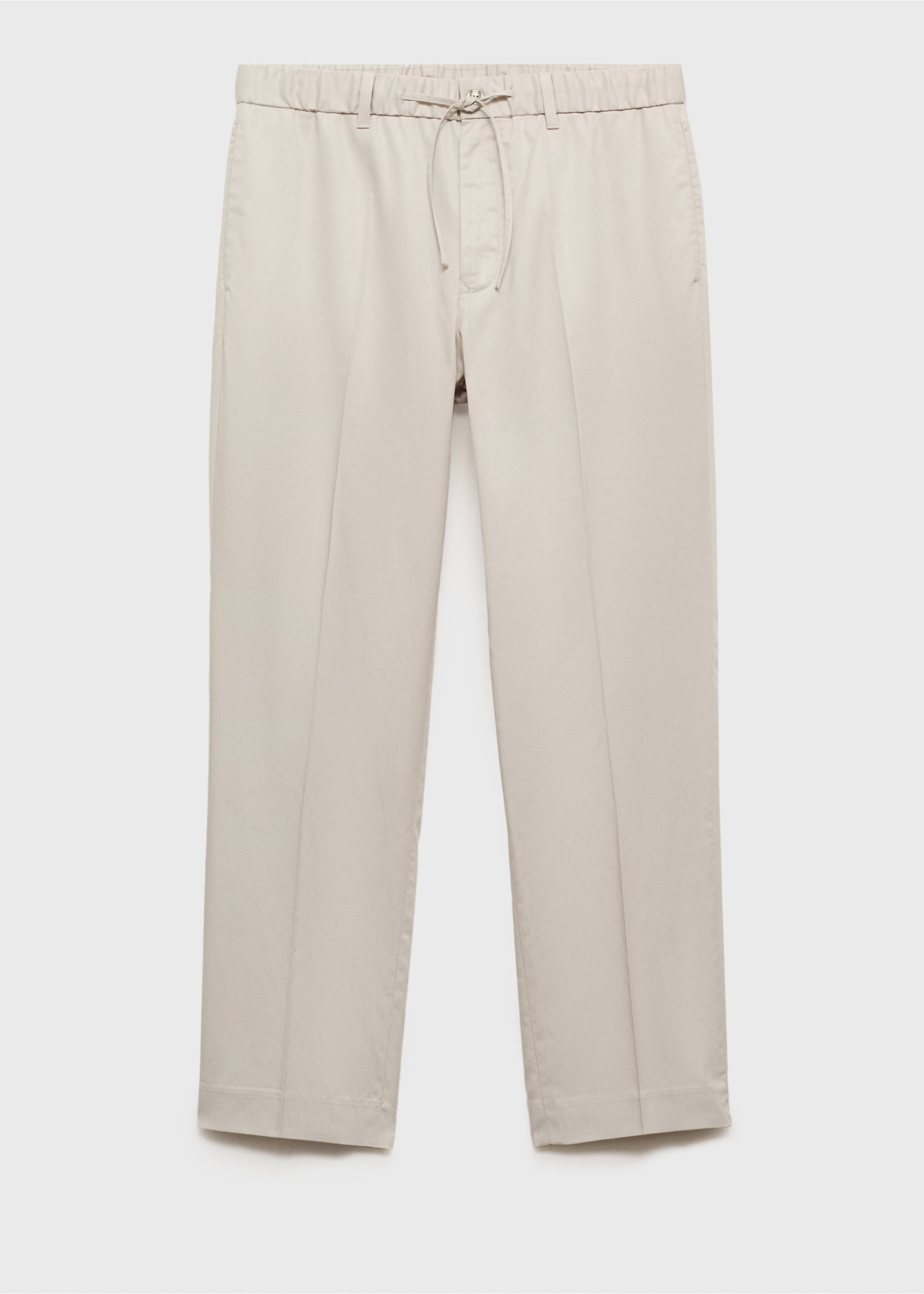 Pantalon jogging coton Lyocell - Article sans modèle, Gris glacé. Ref: 17041150-00.