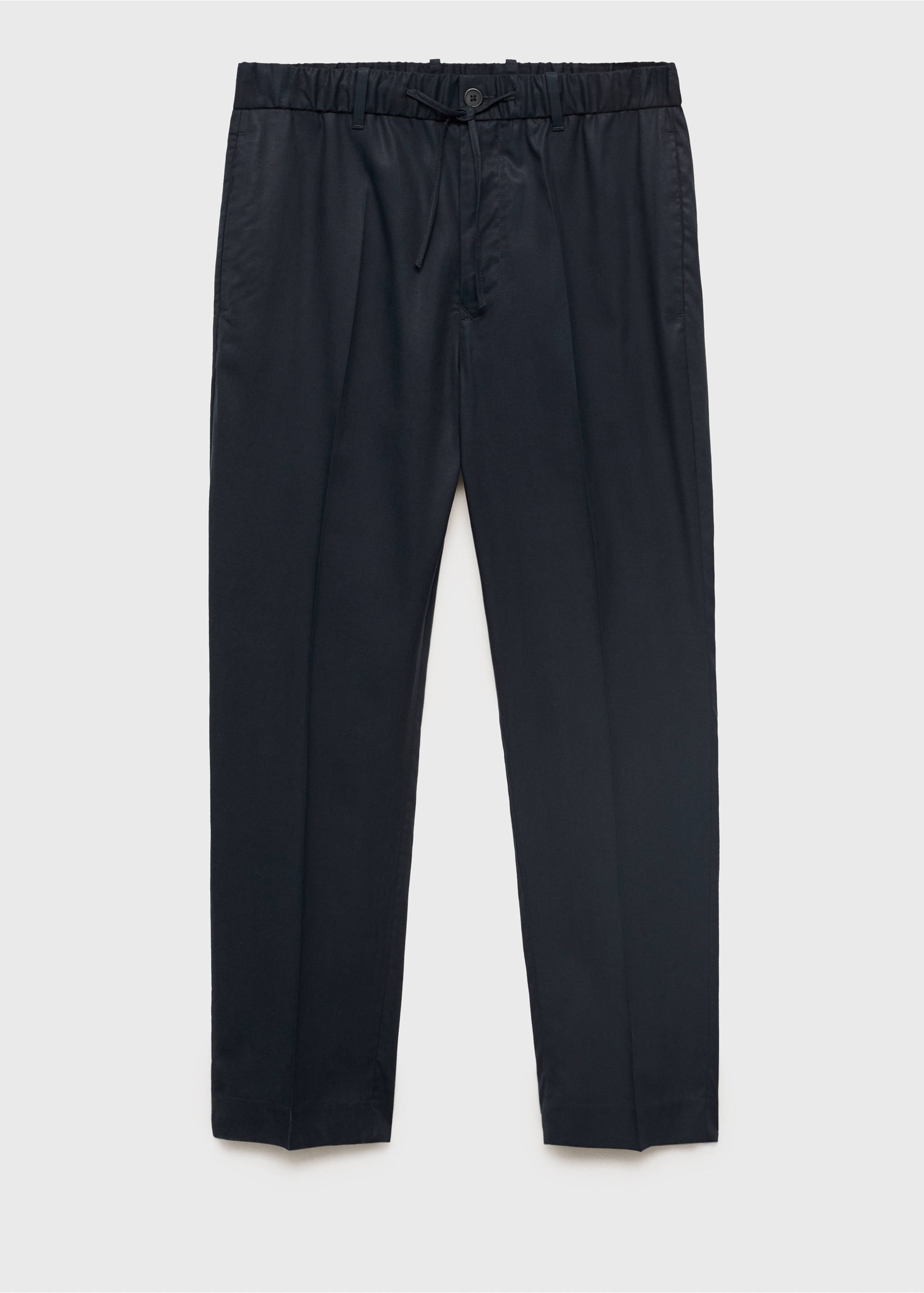 Pantalon jogging coton Lyocell - Article sans modèle, Bleu marine. Ref: 17041150-00.
