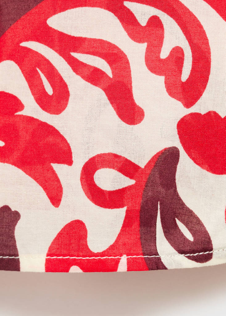 Printed cotton shirt — Off White