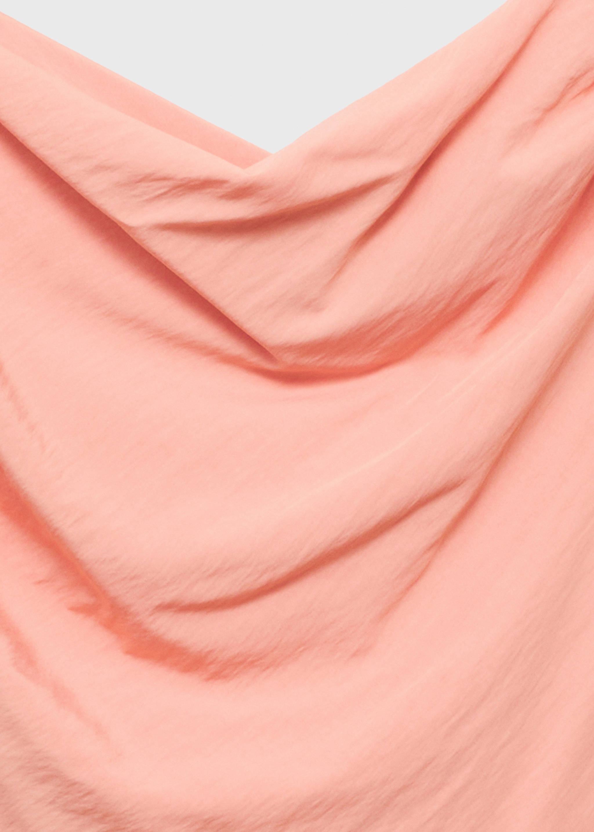 Blusa asimétrica drapeada - Detalle del artículo 8