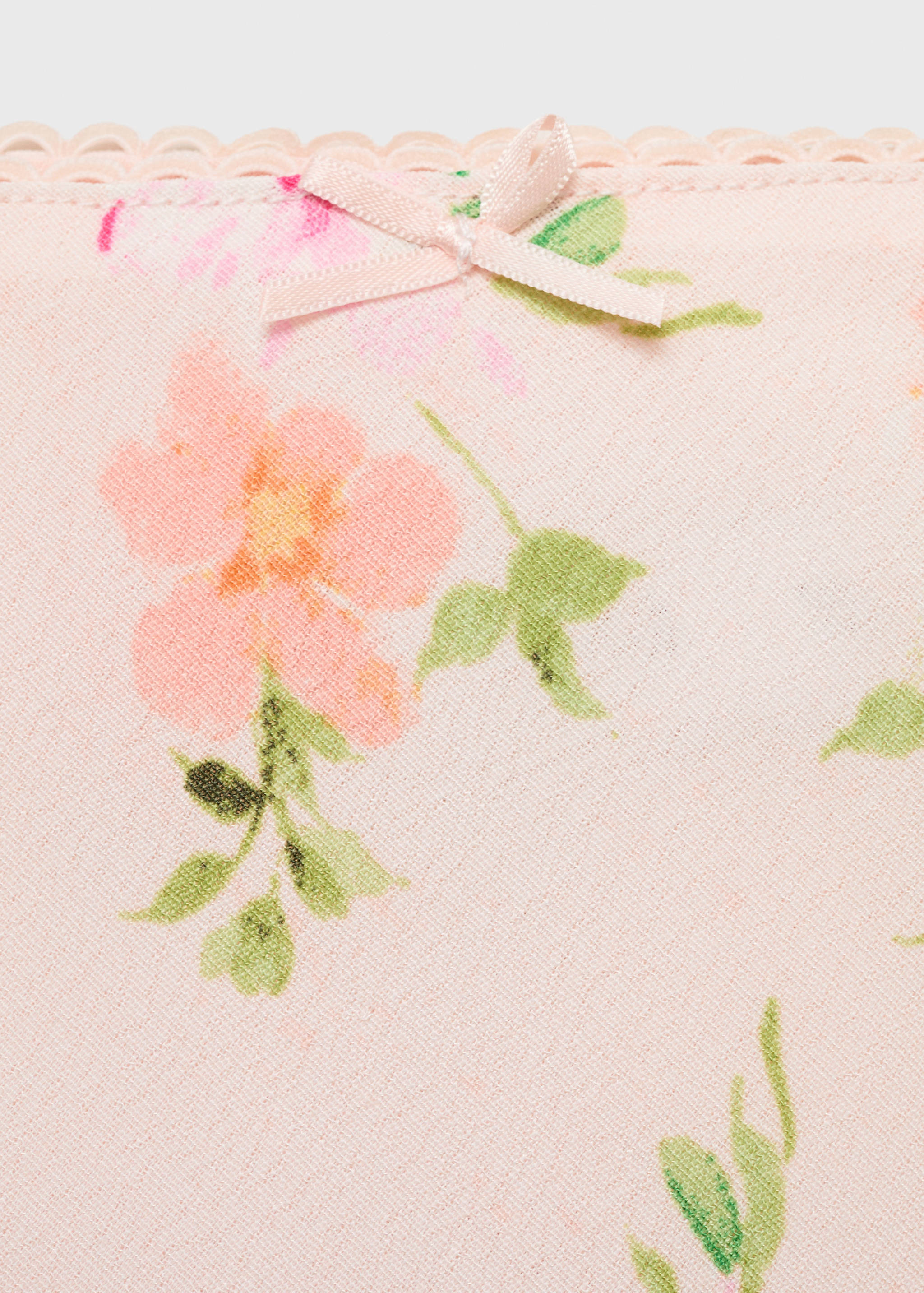 Jupe fleurie avec détail en dentelle - Détail de l'article 8