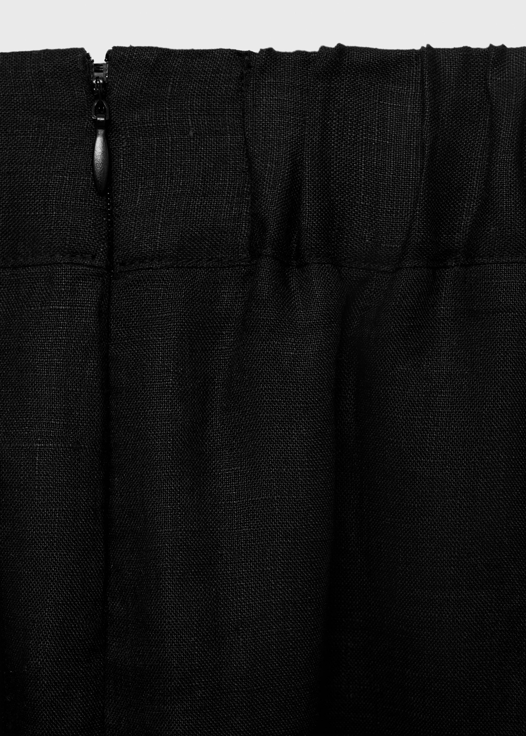 Jupe crayon lin - Détail de l'article 0