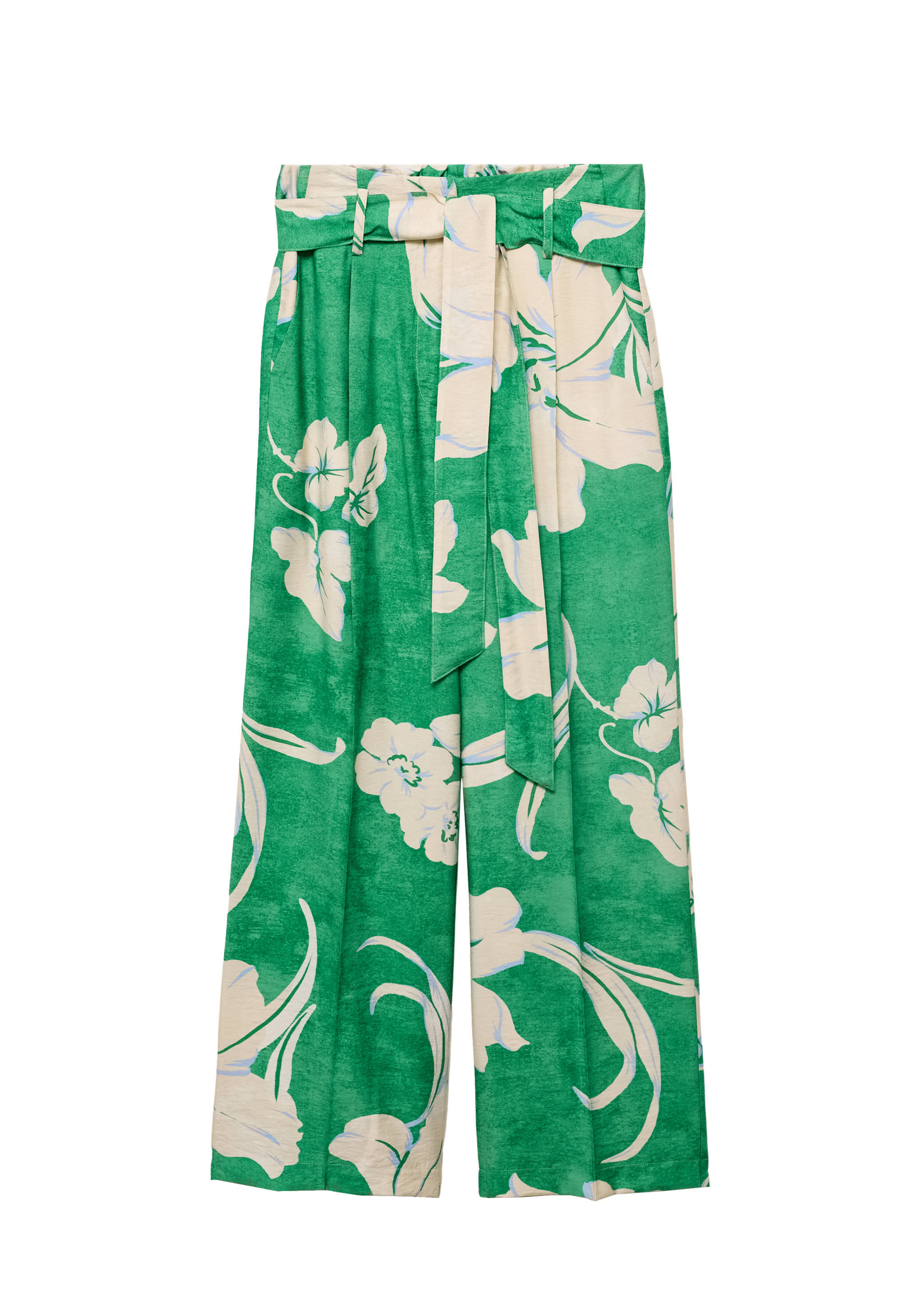Printed trousers with belt - Details of the article 7
