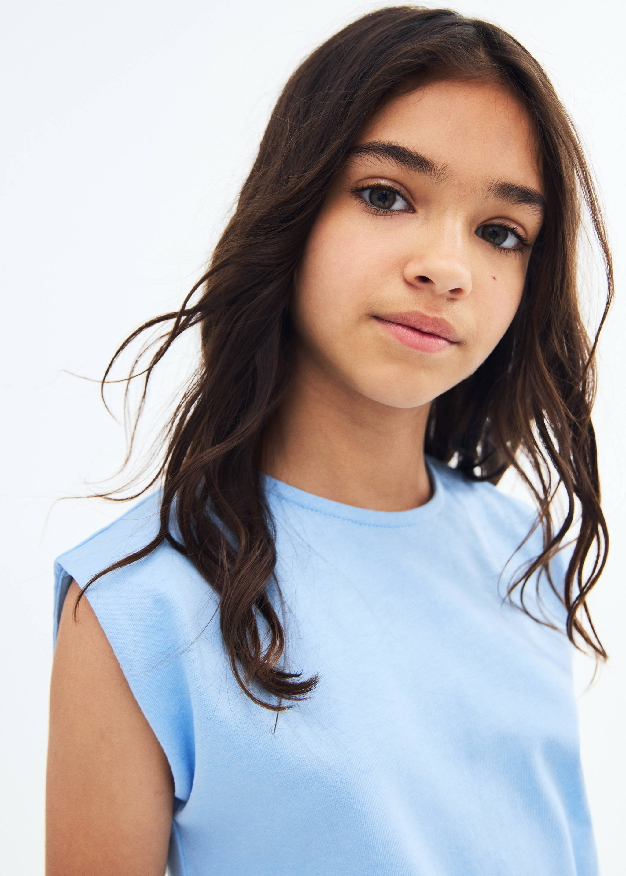 Short distressed jumpsuit - Details of the article 1