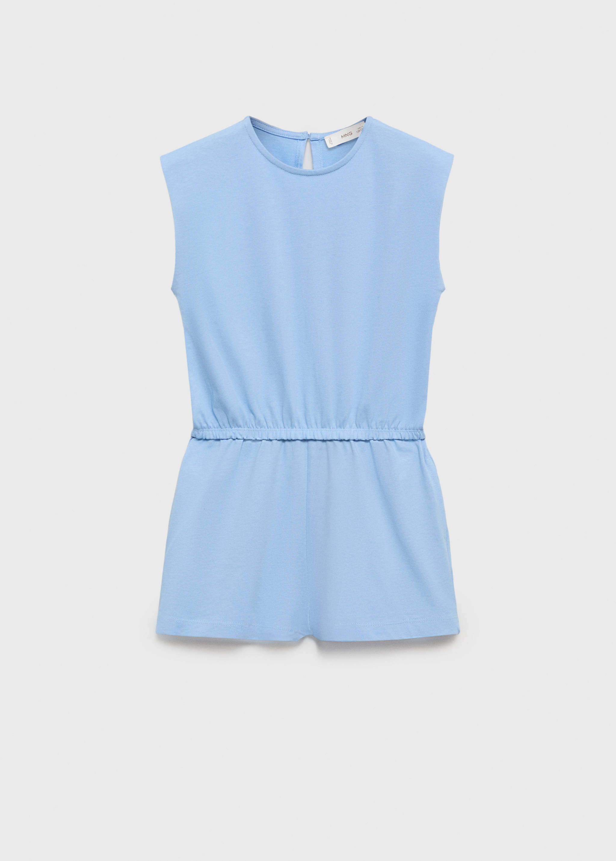 Short distressed jumpsuit - Article without model